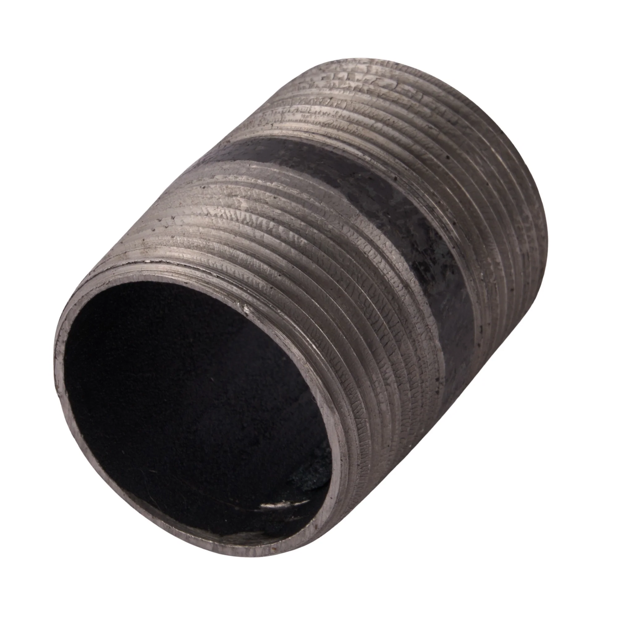 1-1/4" x 2" Black Nipple