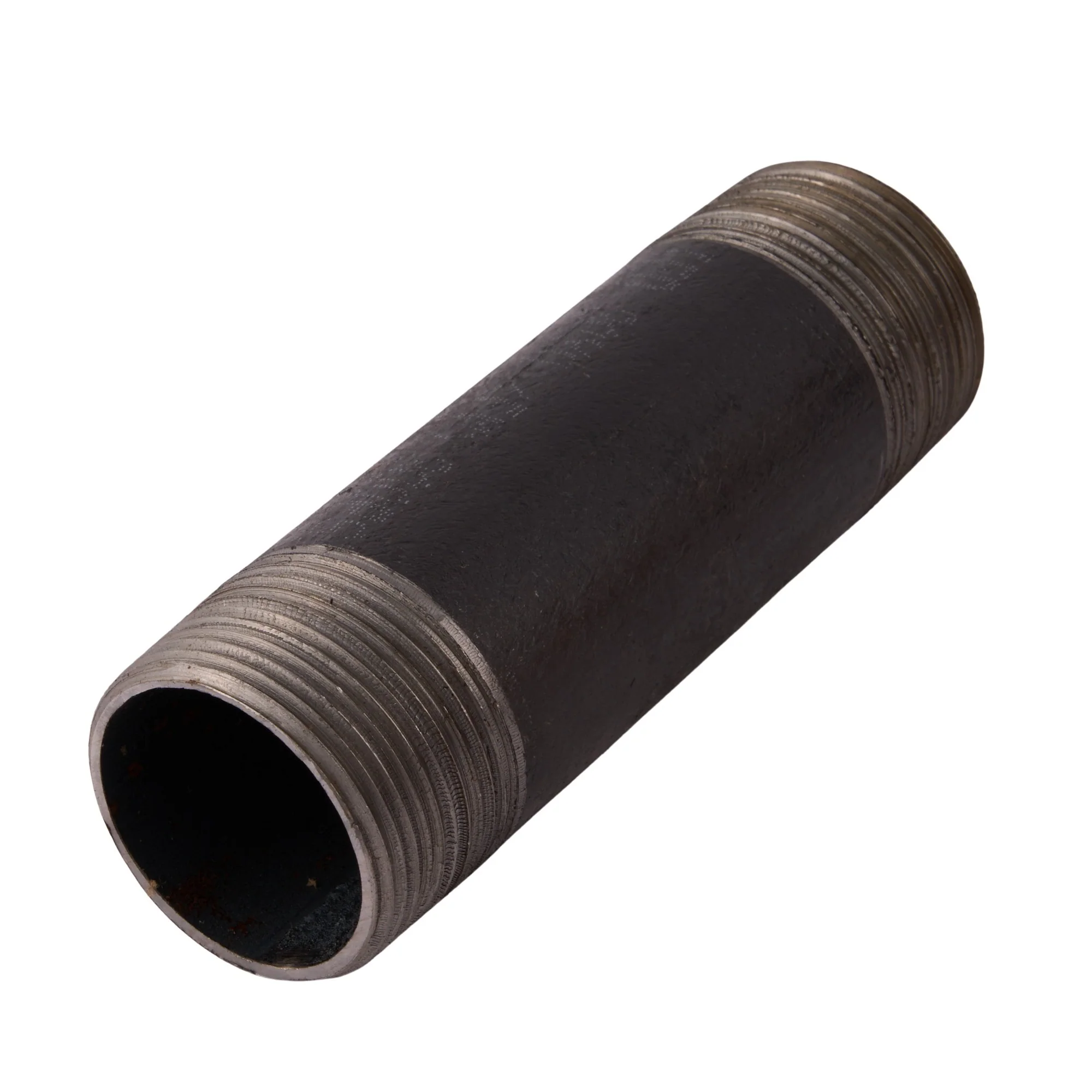 1-1/4" x 5" Black Nipple