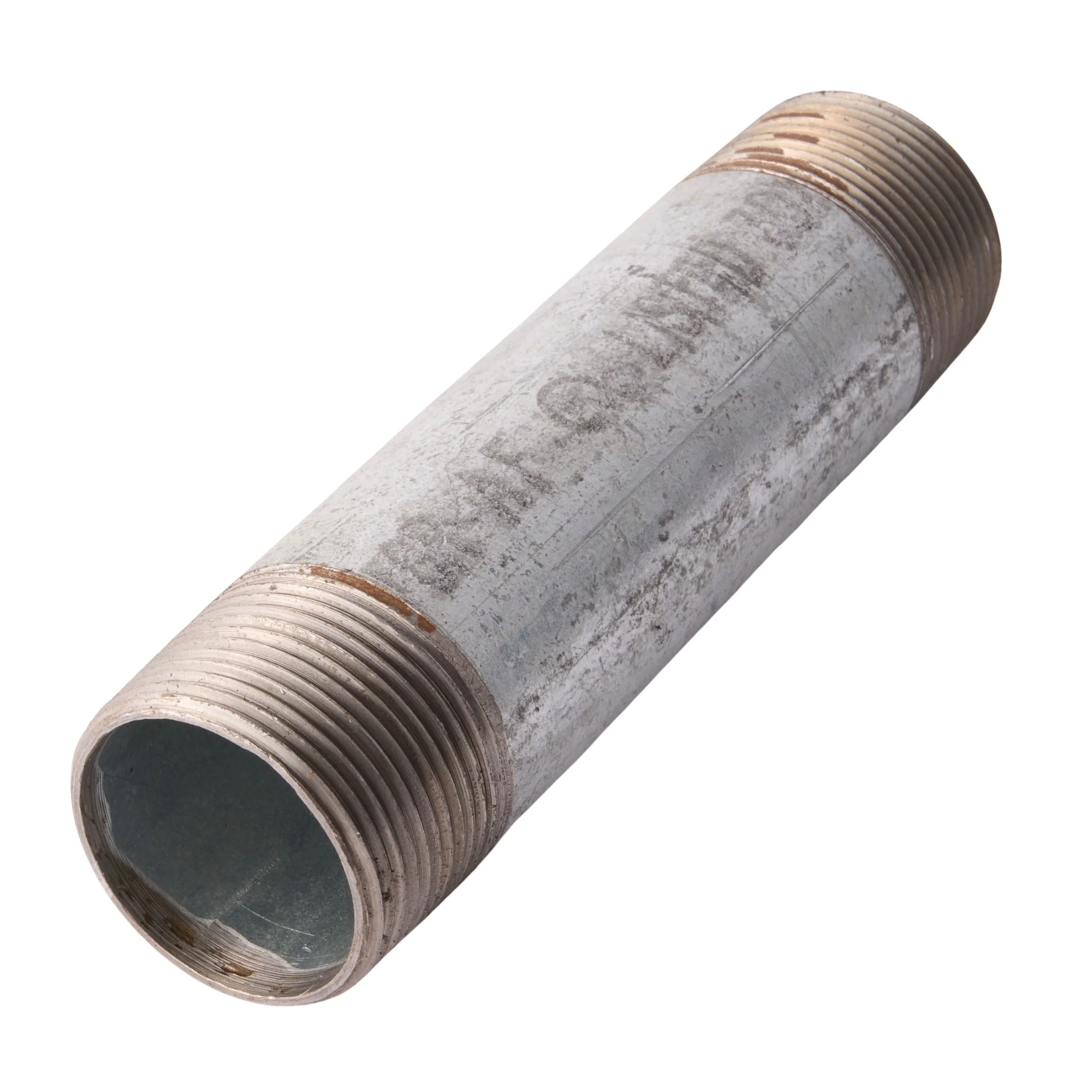 1-1/4" x 6" Galvanized Nipple