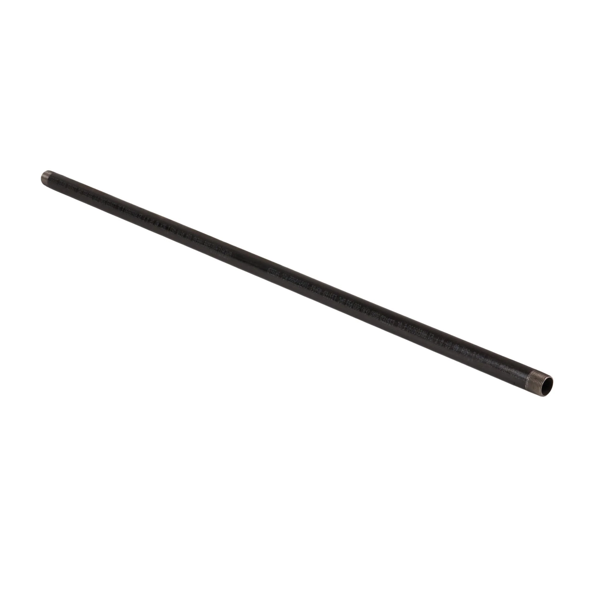 1-1/4" x 72" Black Nipple - Image 3