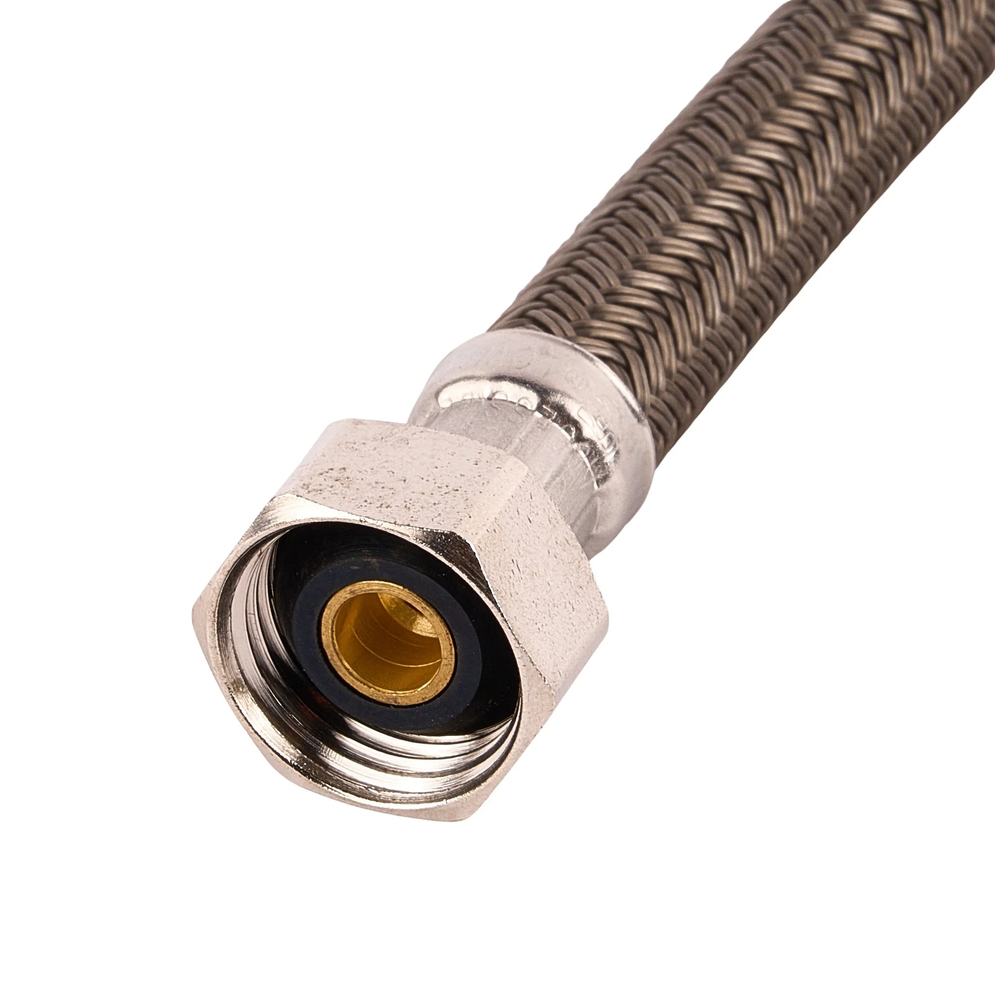 1/2 Fip X 1/2 Fip X 16" Braided Faucet Connector - Image 2