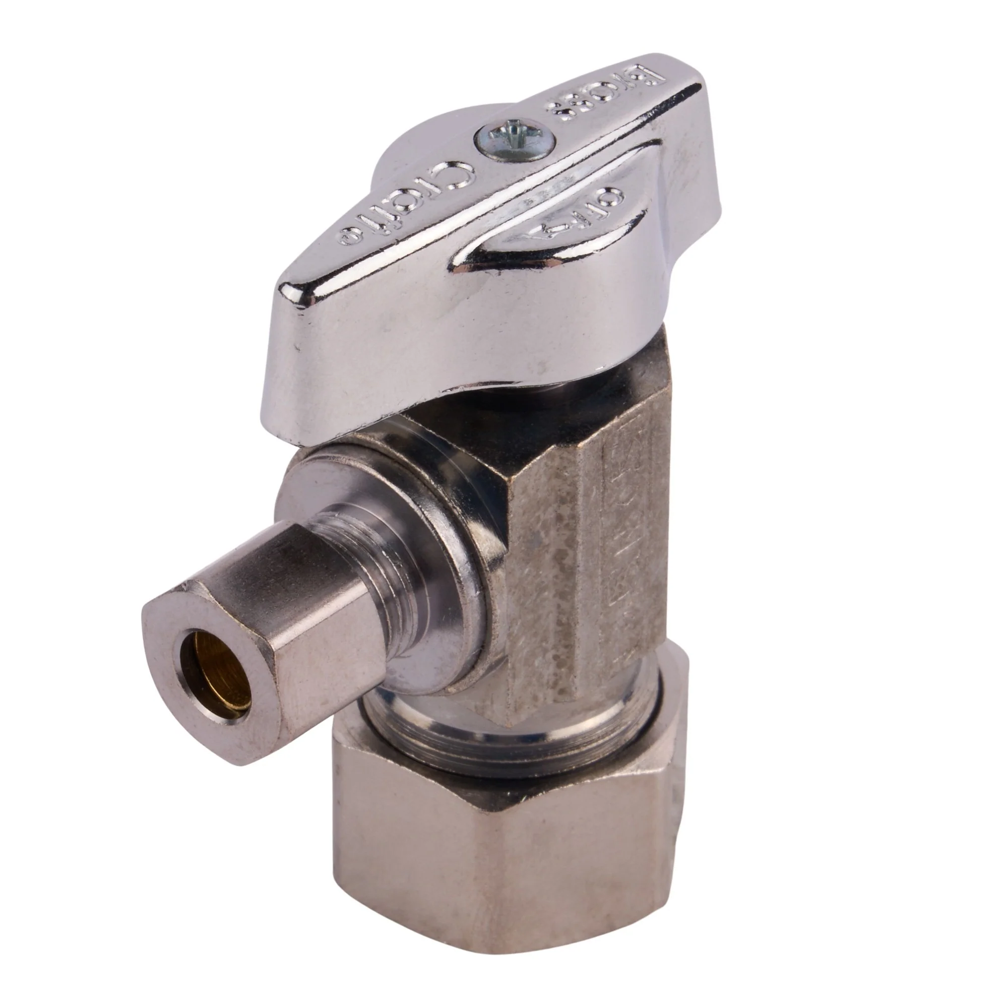1/2 X 1/4 Comp 1/4 Turn Angle Ball Supply Stop