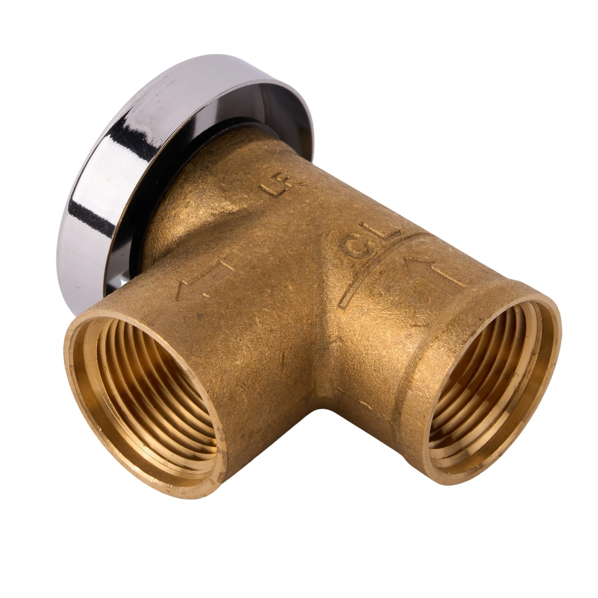 1" Plain Brass Vacuum Breaker - Image 3