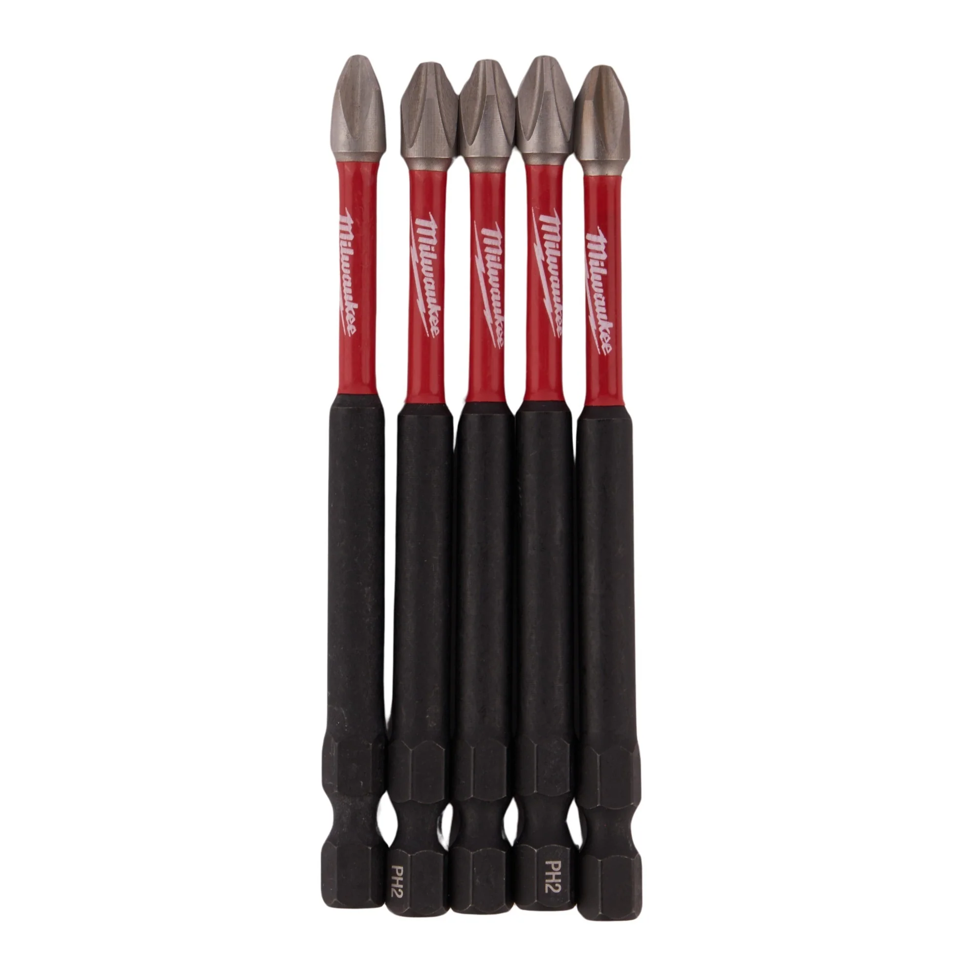 3-1/2" PH2 Shockwave Power Bit (5 Pack)