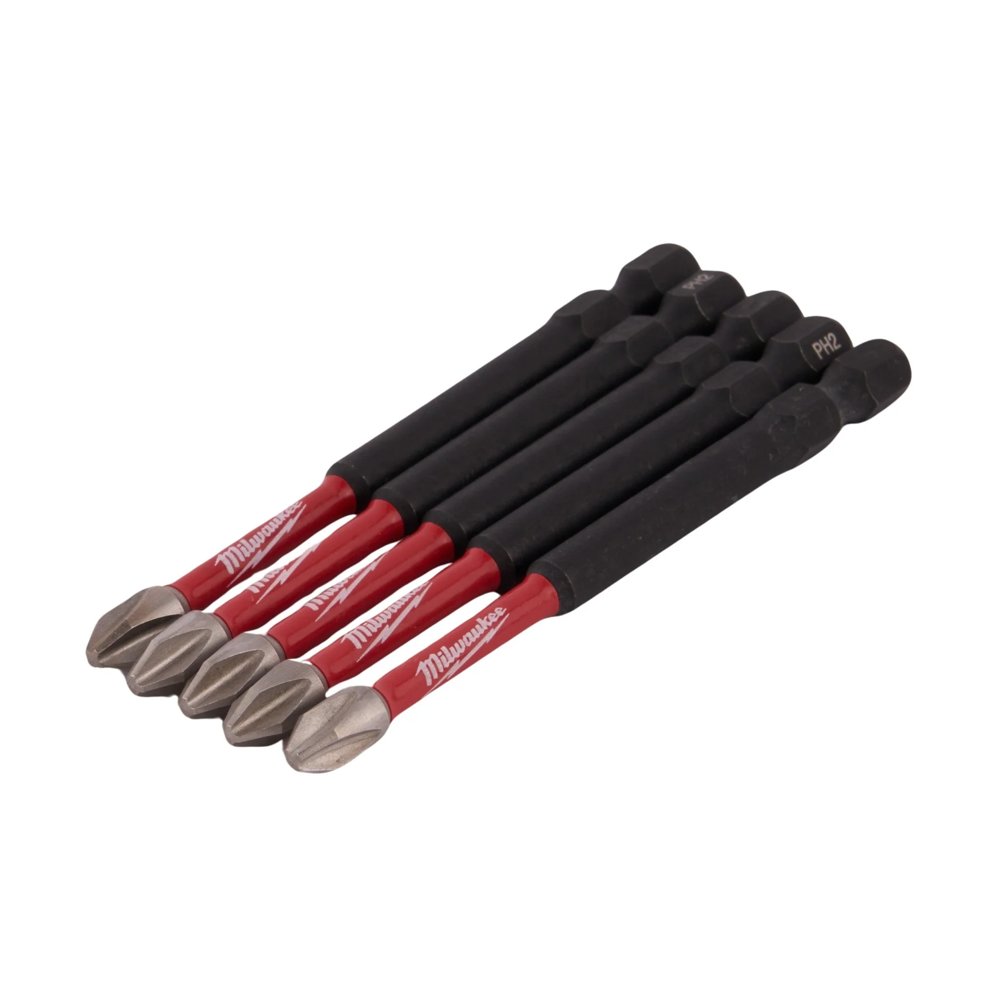 3-1/2" PH2 Shockwave Power Bit (5 Pack) - Image 2