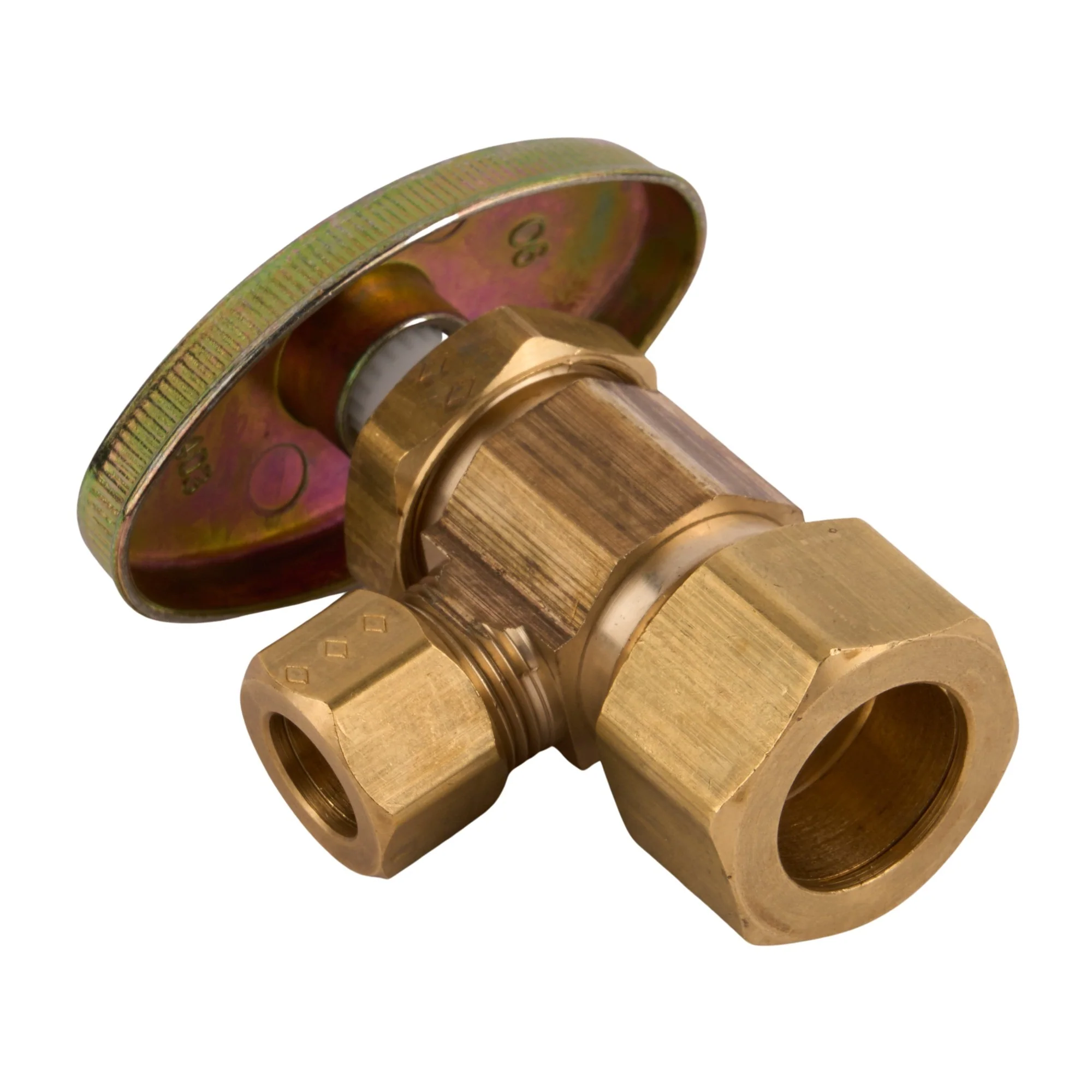 3/8 Comp X 1/2 Comp Angle Stop Rb - Image 3