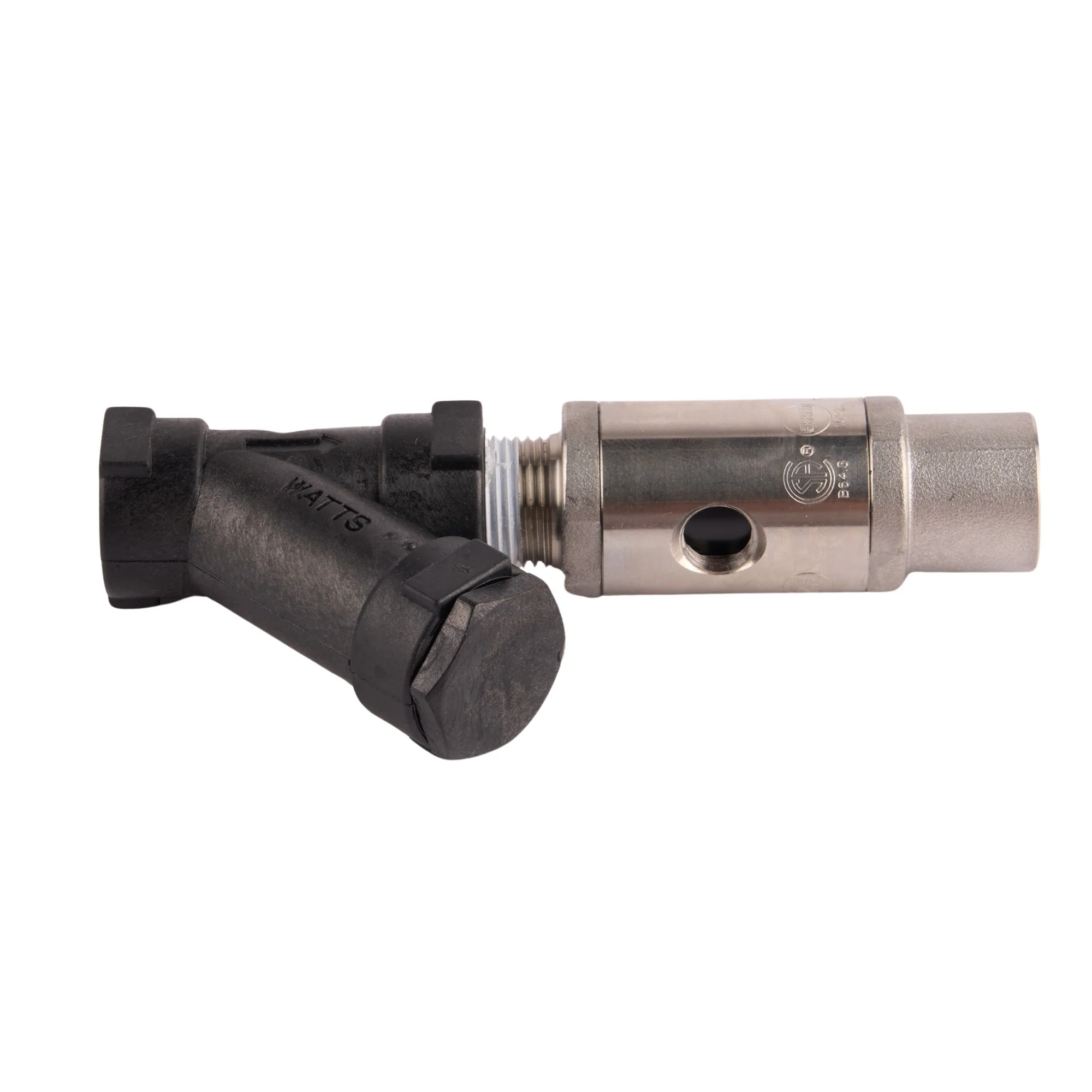 3/8" SD3-FN Dual Check Valve Backflow Preventer with Atmospheric Vent and Wye Strainer (FNPT) - Image 2