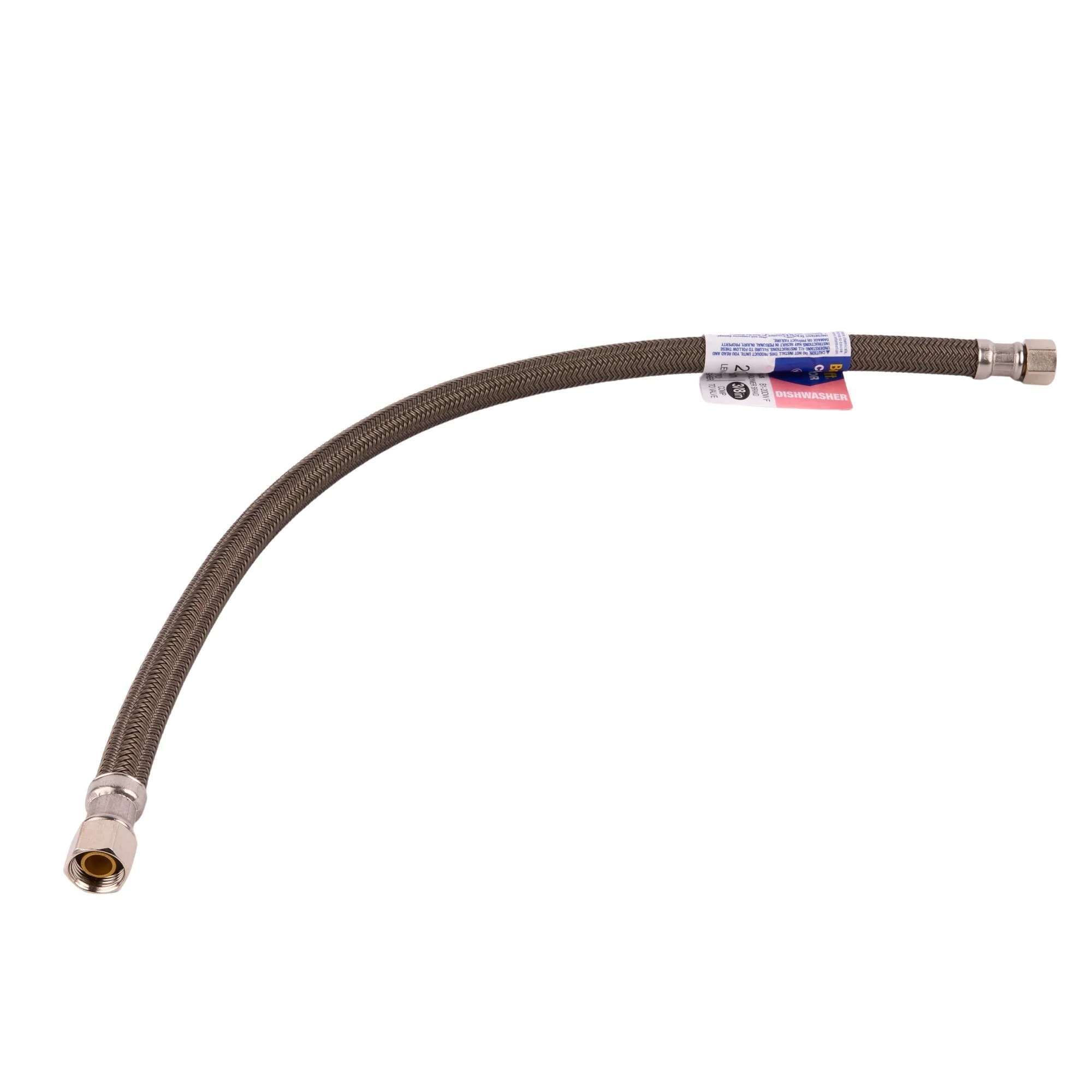 3/8Od X 3/8Od Comp X 20" Ss Flex Connector