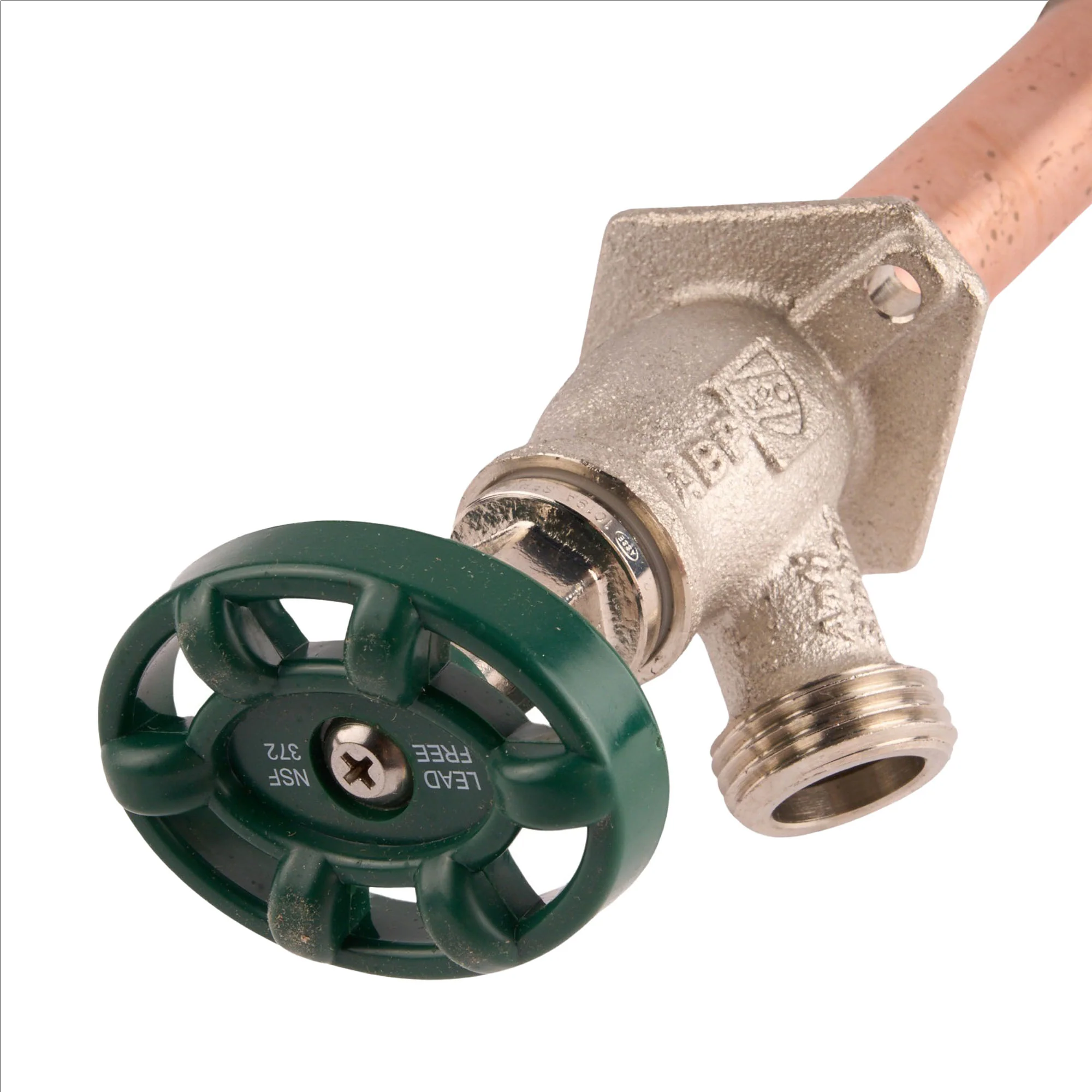 4" Anti-Siphon Lead Free Frostproof Hydrant Quarter Turn, 1/2" MIP and 1/2" SWT Inlet - Image 3