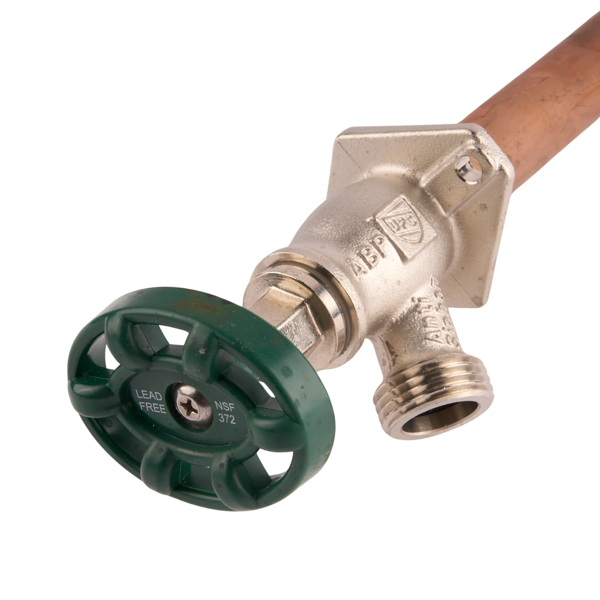 6" Anti-Siphon Lead Free Frostproof Hydrant Quarter Turn, 1/2" MIP and 1/2" SWT Inlet - Image 2