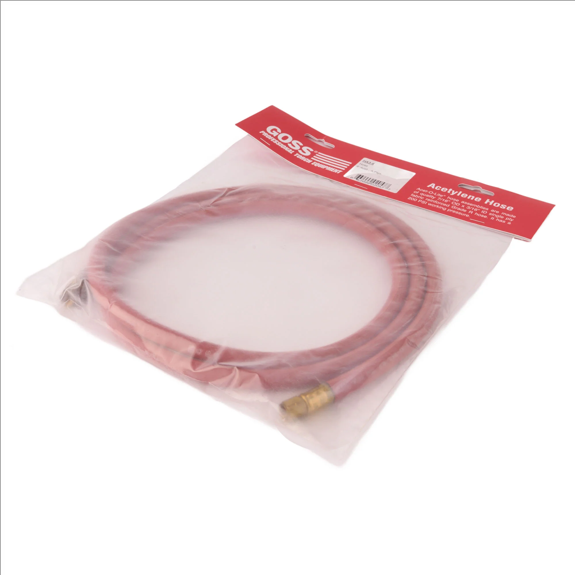 6 Ft 3/16 Fitted Torch Hose - Image 2