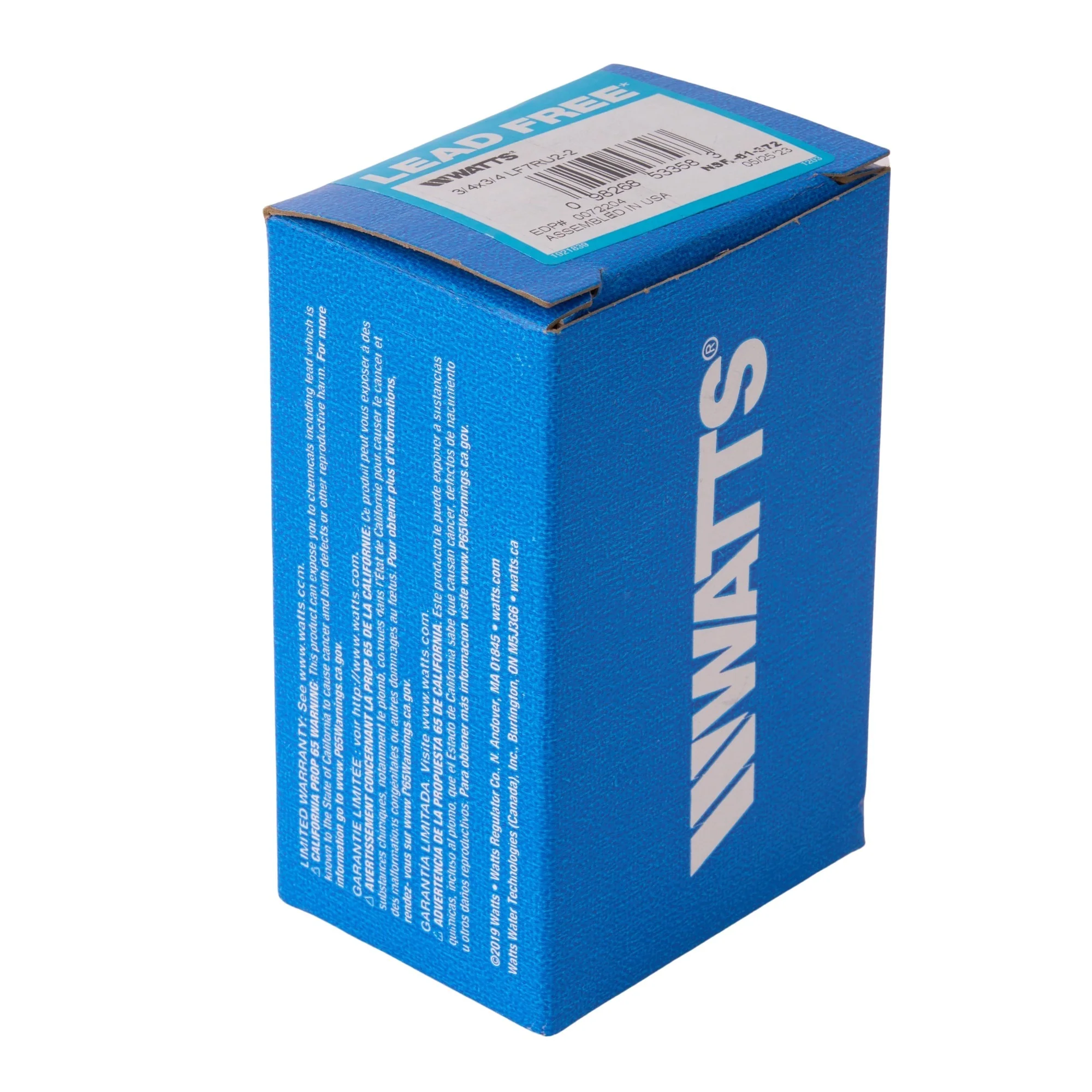 7U2-2 Watts 3/4" Dual Check Backflow Preventer - Image 4