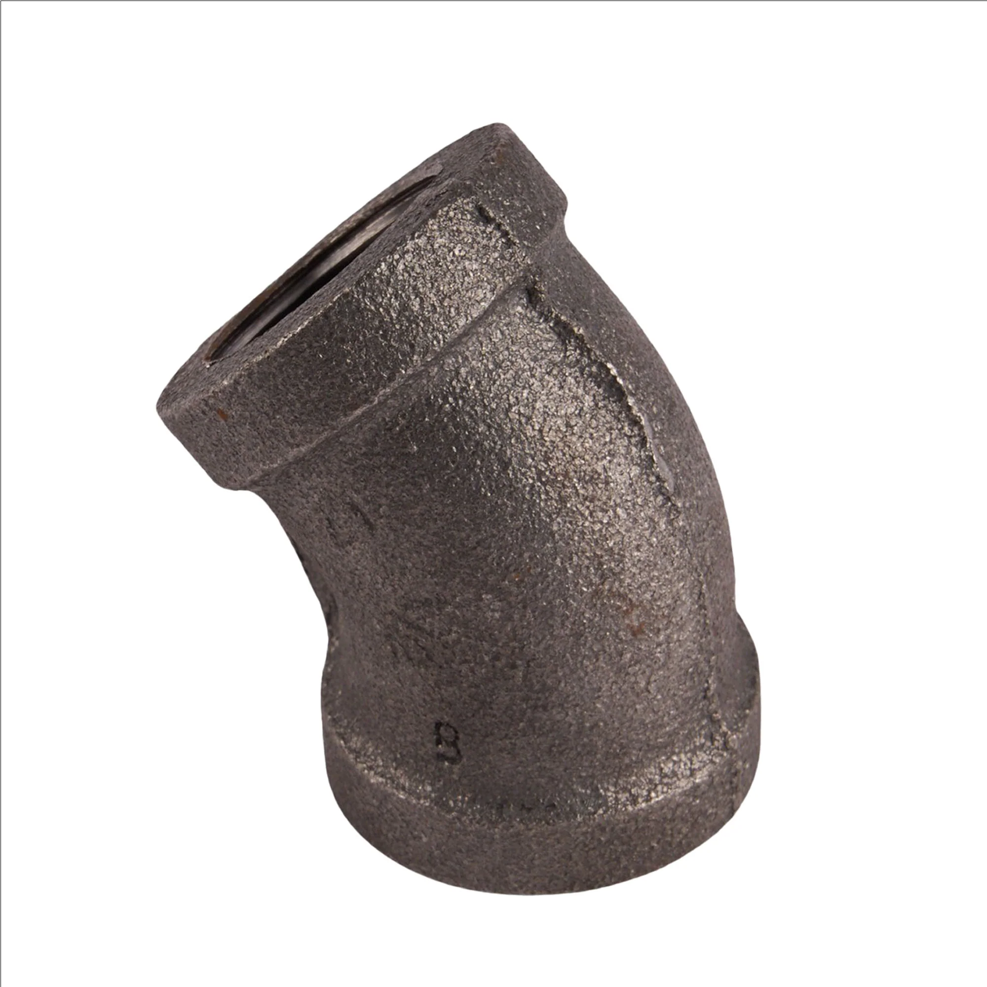 Black 45° Elbows (Import)