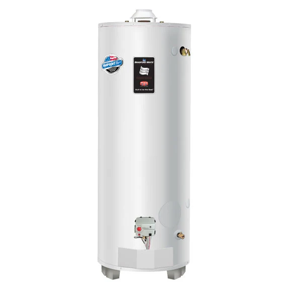 Bradford White 50-Gallon Natural Gas Water Heater – 6-Year Warranty