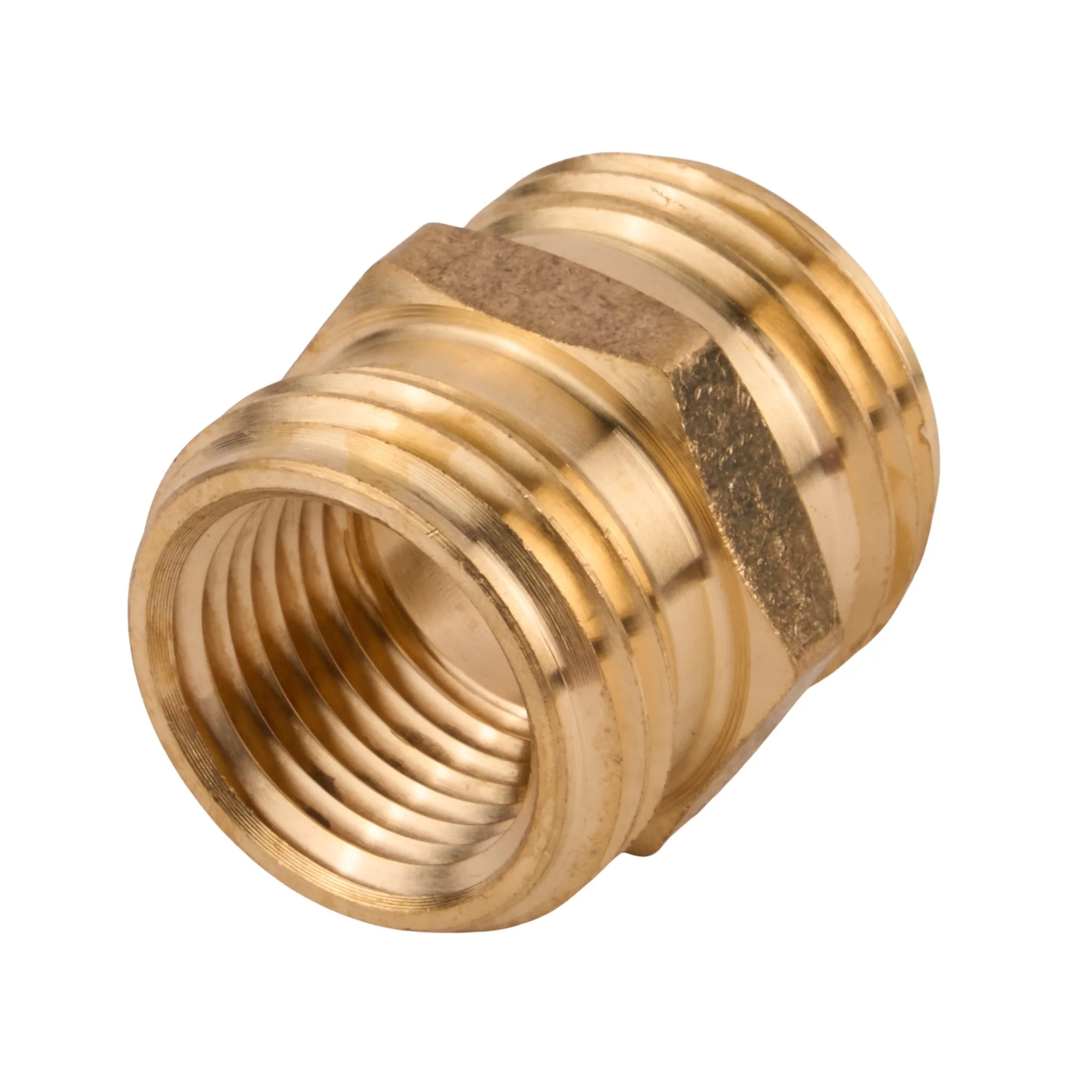 Brass Hose Adapter (MHT x MHT)