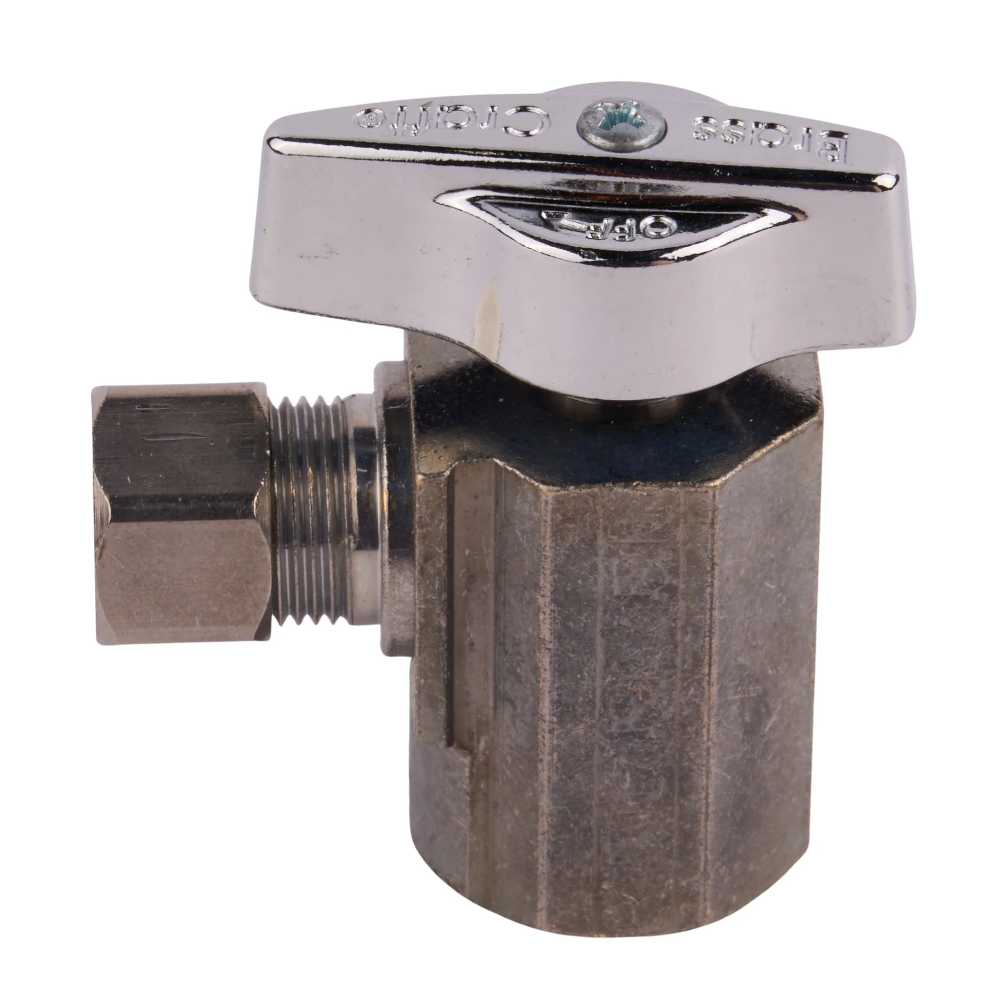 Brasscraft 1/2"Fip X 3/8 Od Cp Comp Angle Stop - Image 2