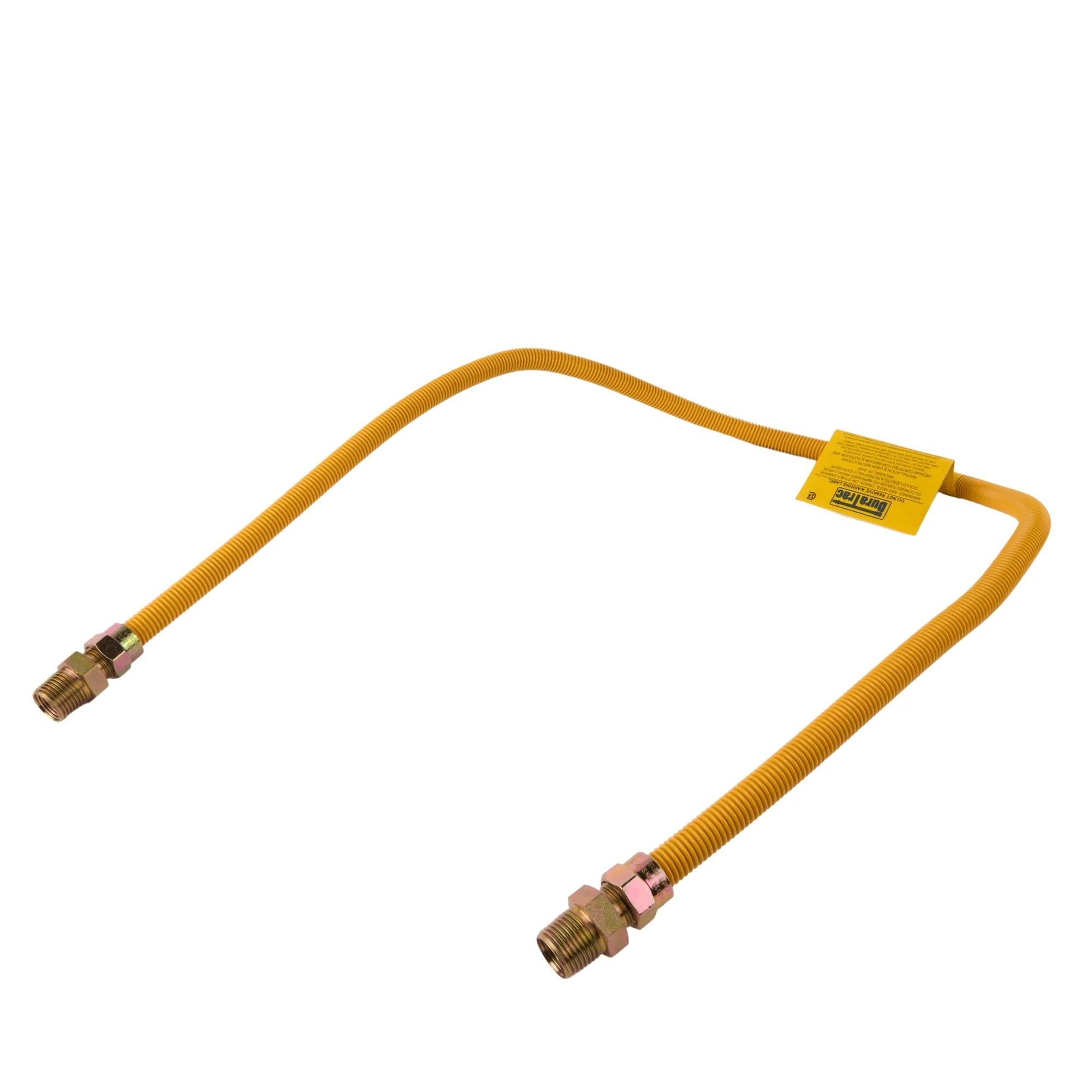 Coated Appliance Connector W/ 1/2" Male