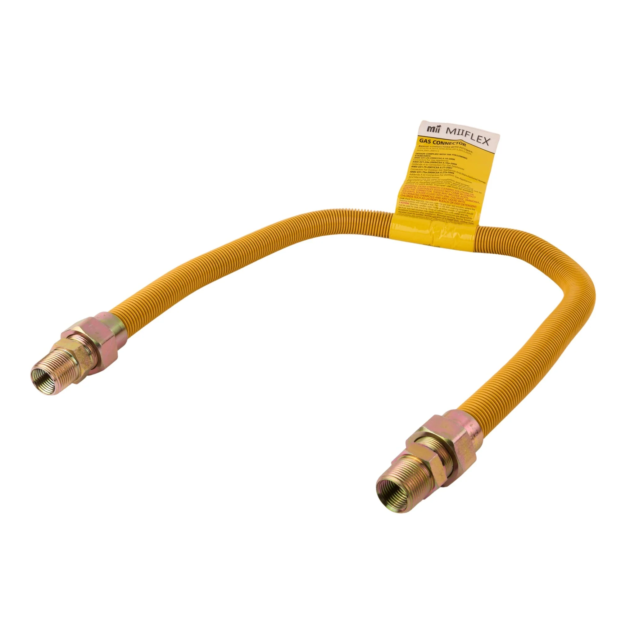 Coated Ss Gax Flex Connector
