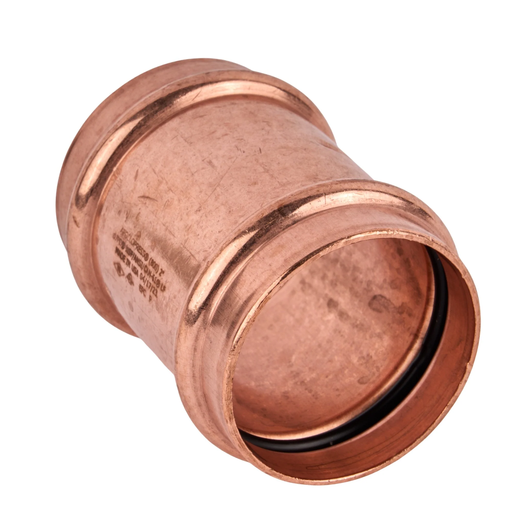 Copper Press Coupling with Stop (C x C) - Image 3