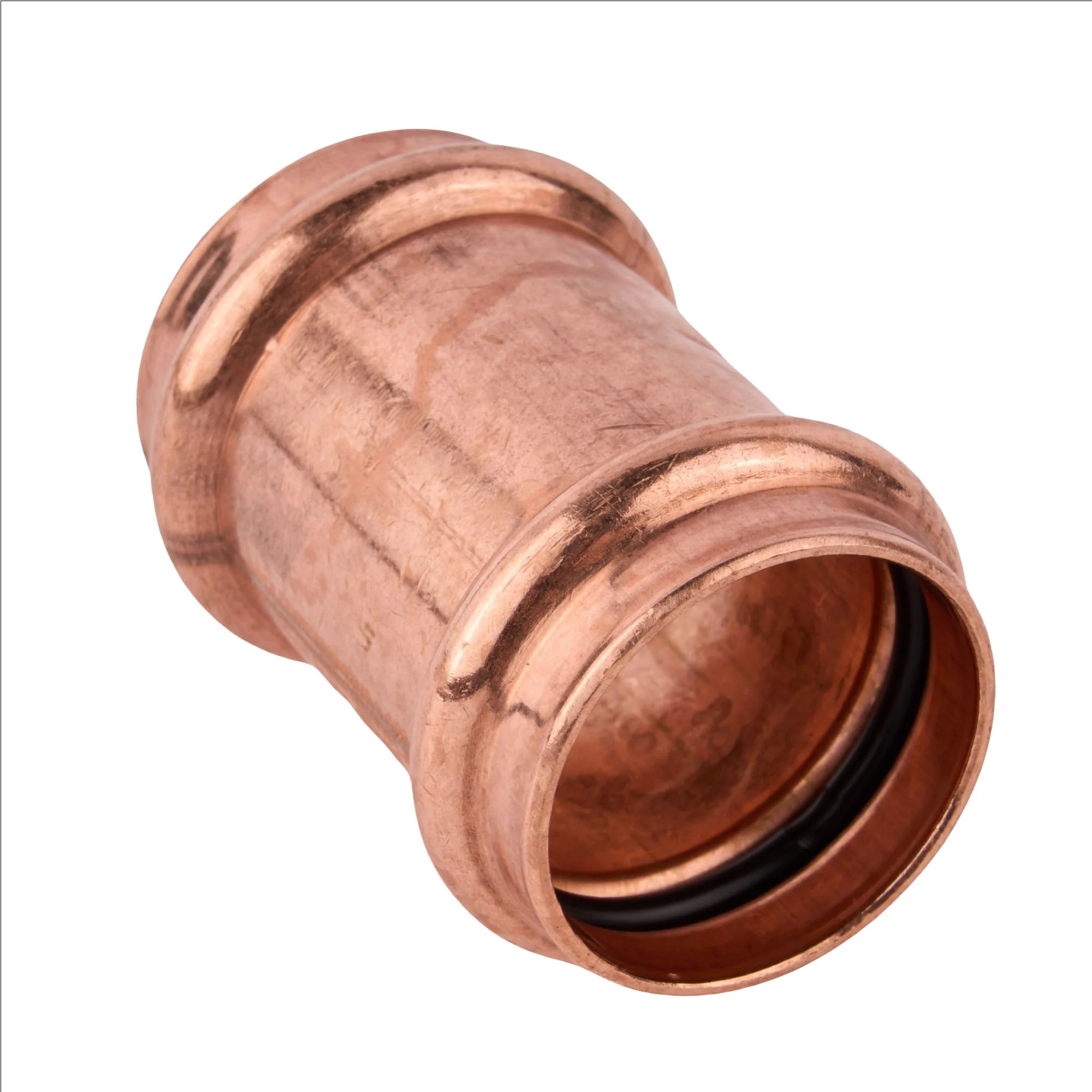 Copper Press Coupling with Stop (C x C) - Image 4