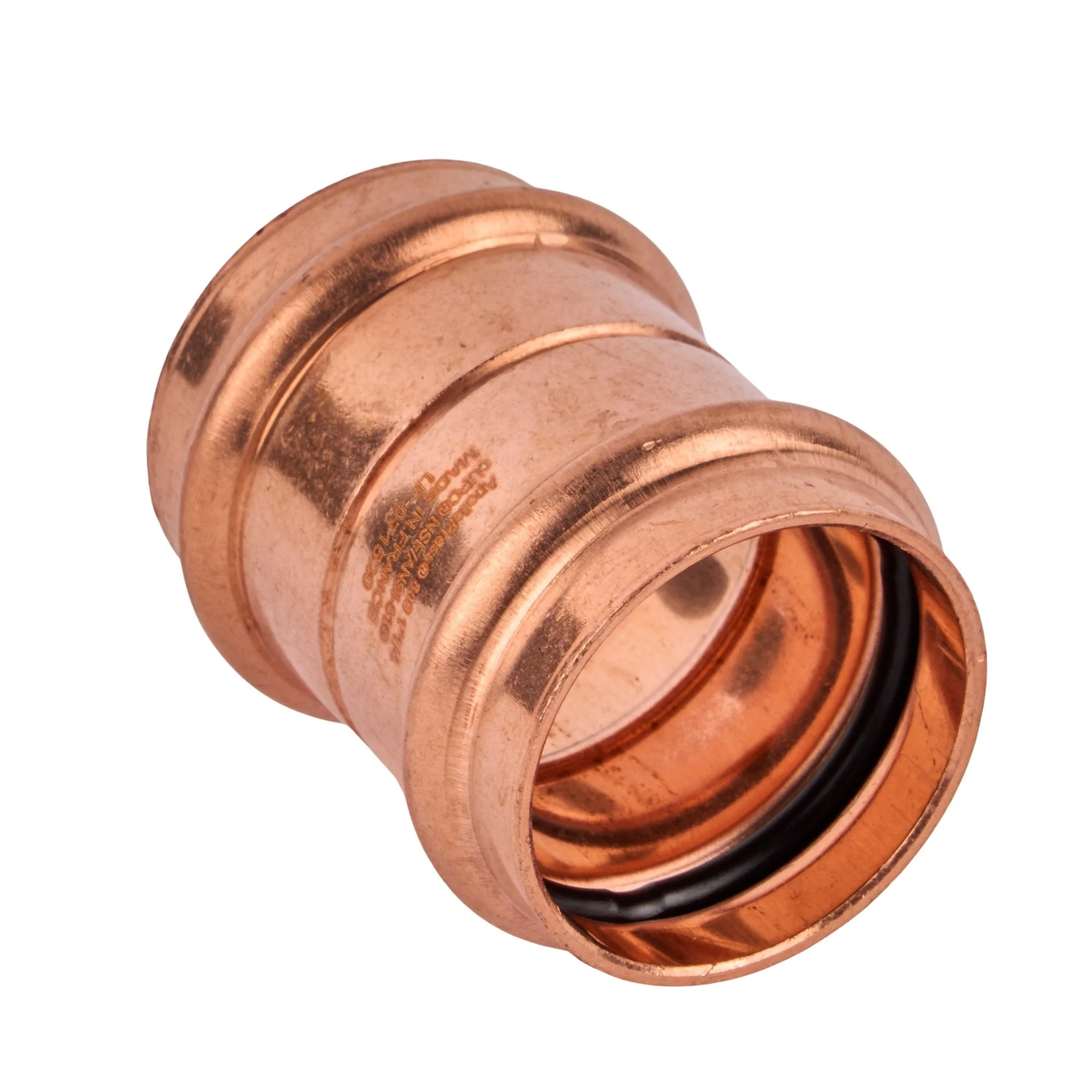 Copper Press Coupling with Stop (C x C) - Image 5