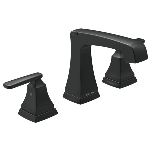 Delta Ashlyn 1.2 GPM Widespread Bathroom Faucet with Pop-Up Drain Assembly - Image 3