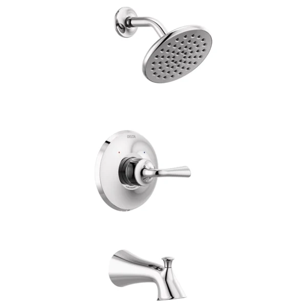 Delta Kayra Monitor 14 Series Single Function Pressure Balanced Tub and Shower - Less Rough-In Valve - Image 3