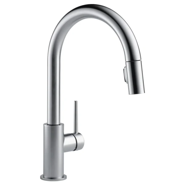 Delta Trinsic Pull-Down Kitchen Faucet with Magnetic Docking Spray Head