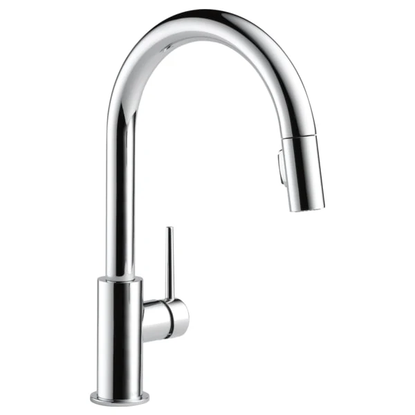 Delta Trinsic Pull-Down Kitchen Faucet with Magnetic Docking Spray Head - Image 2