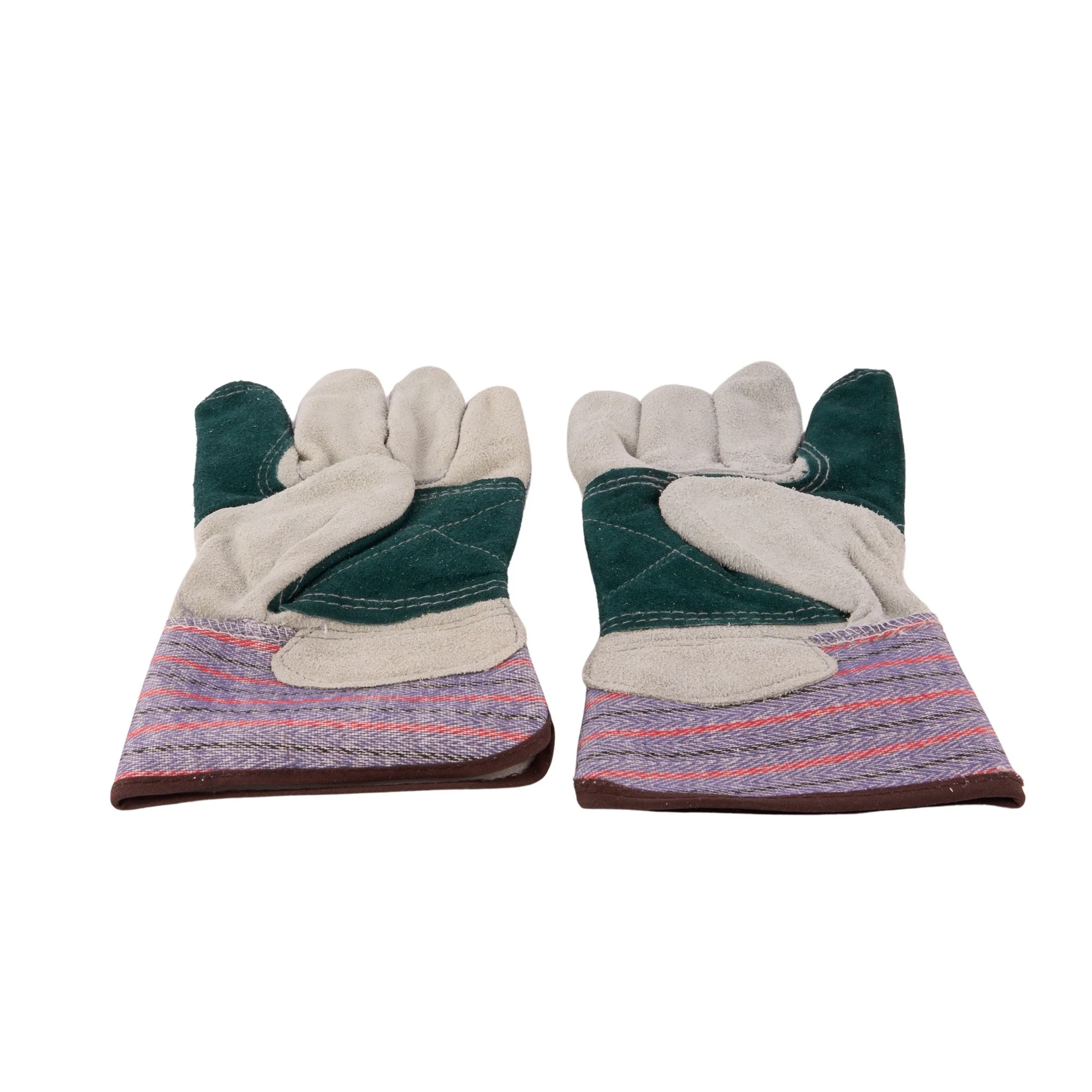 Double Palm W/Safety Cuff Gloves Lg. (N) - Image 2