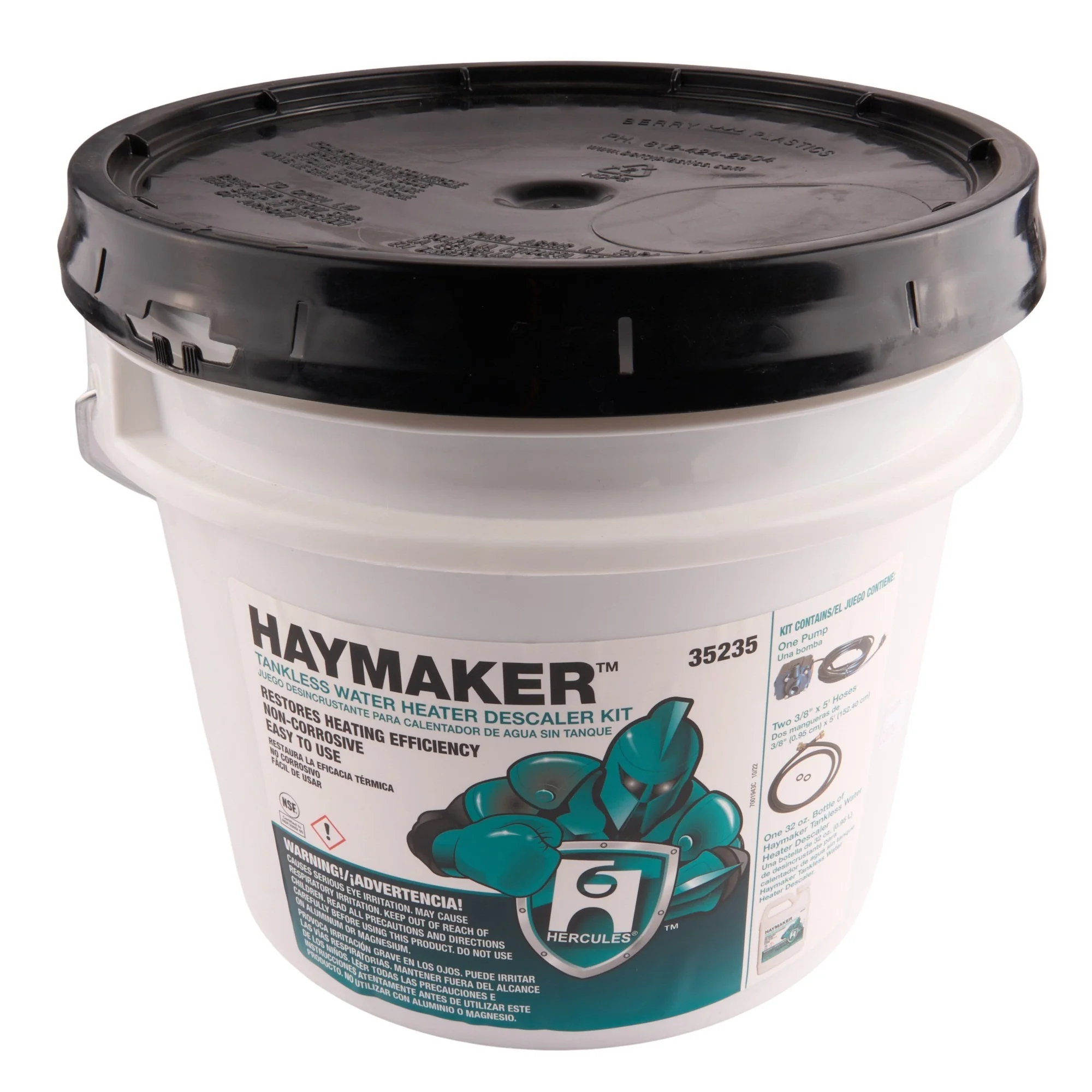 Hercules Haymaker Tankless Water Heater Descaler Kit