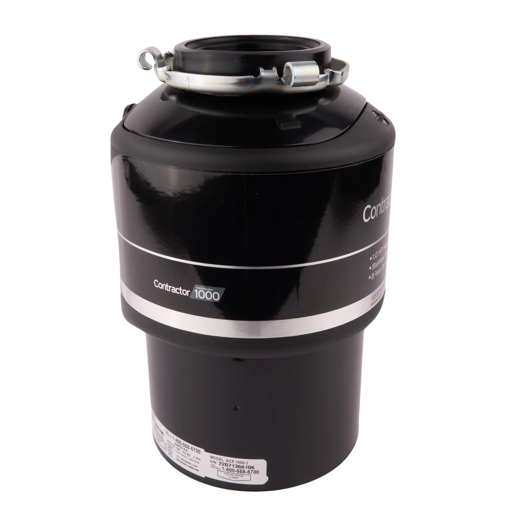 Insinkerator Contractor 1000 Garbage Disposal 1 HP