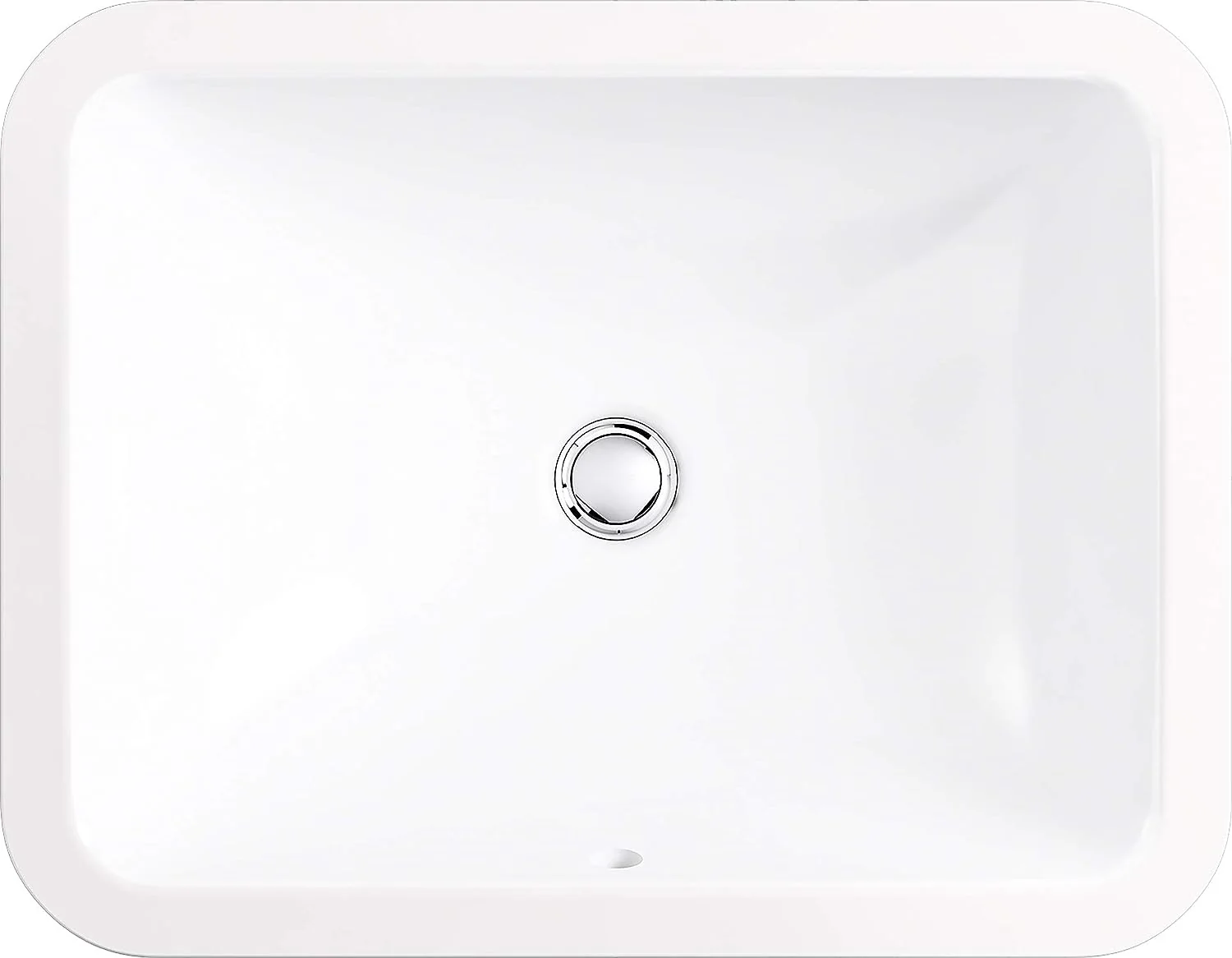 Kohler Caxton Rectangle 20-1/4" Undermount Bathroom Sink with Overflow - Image 3