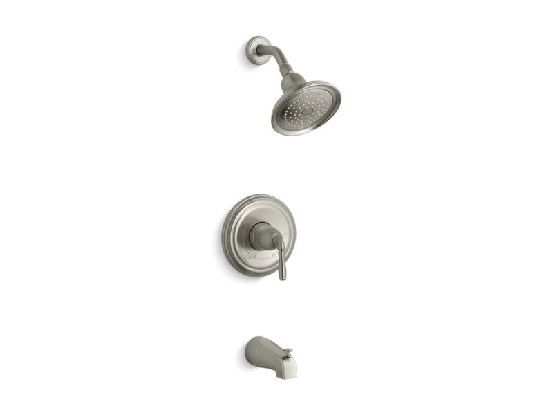 Kohler Devonshire Tub and Shower Trim Package with Single Function Shower Head and Rite-Temp Pressure Balancing Technology