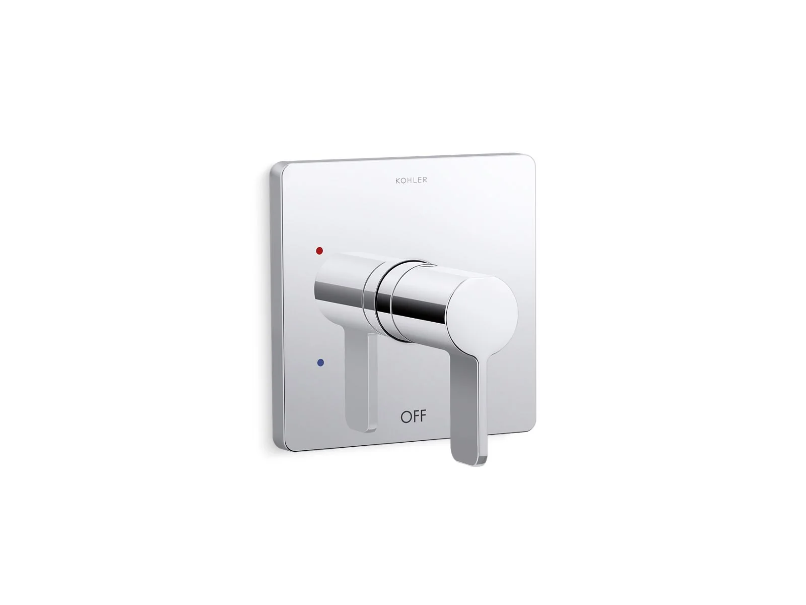Kohler Parallel Pressure Balanced Valve Trim Only with Single Lever Handle - Less Rough In - Image 2