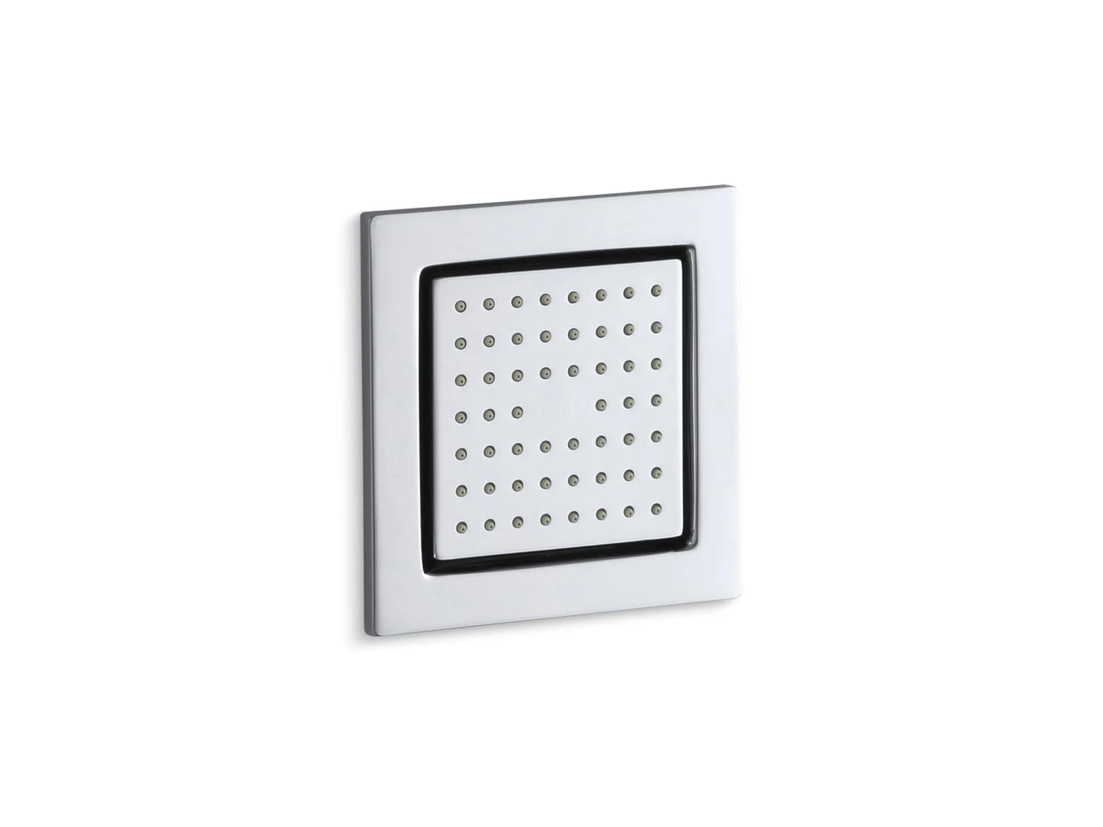 Kohler WaterTile Square Single Square Metal Body Spray – with 54 Rubber Spray Nozzles - Image 2