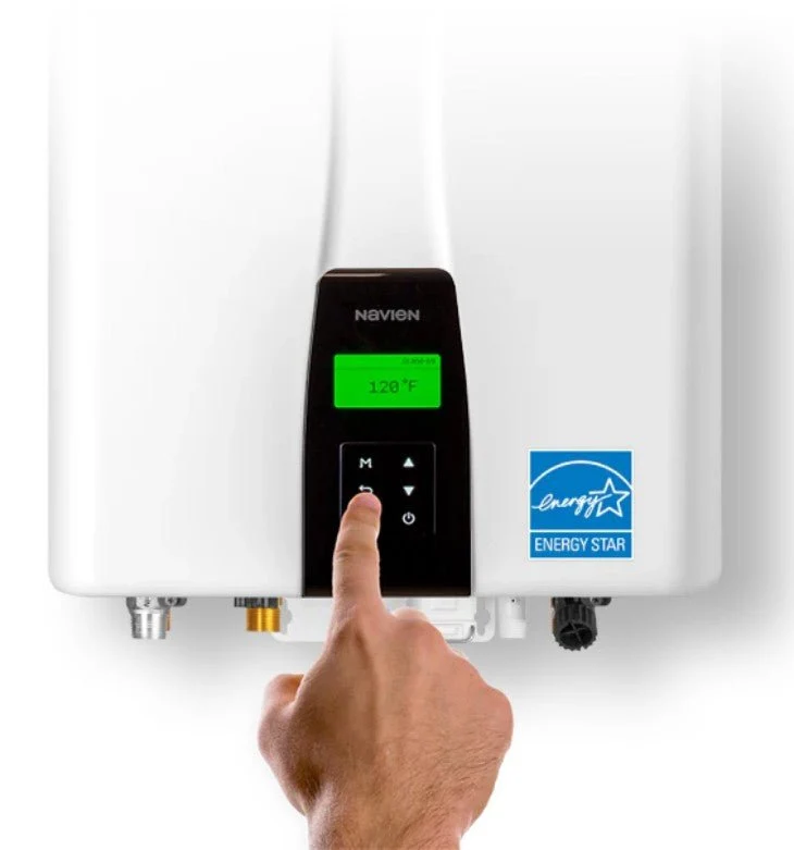 Navien NPE-240A2 199,000 BTU Condensing Tankless Water Heater – Indoor/Outdoor High-Efficiency (NG/LP Convertible) - Image 3