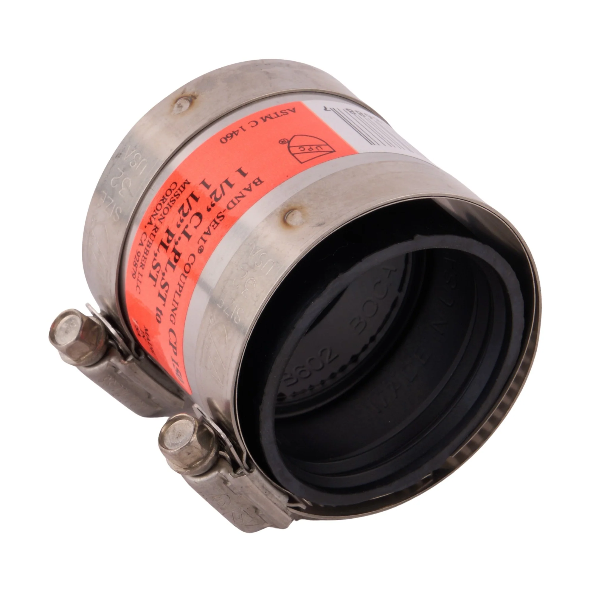 No-Hub Flexible Coupling (Cast Iron-Steel -PVC) - Image 3
