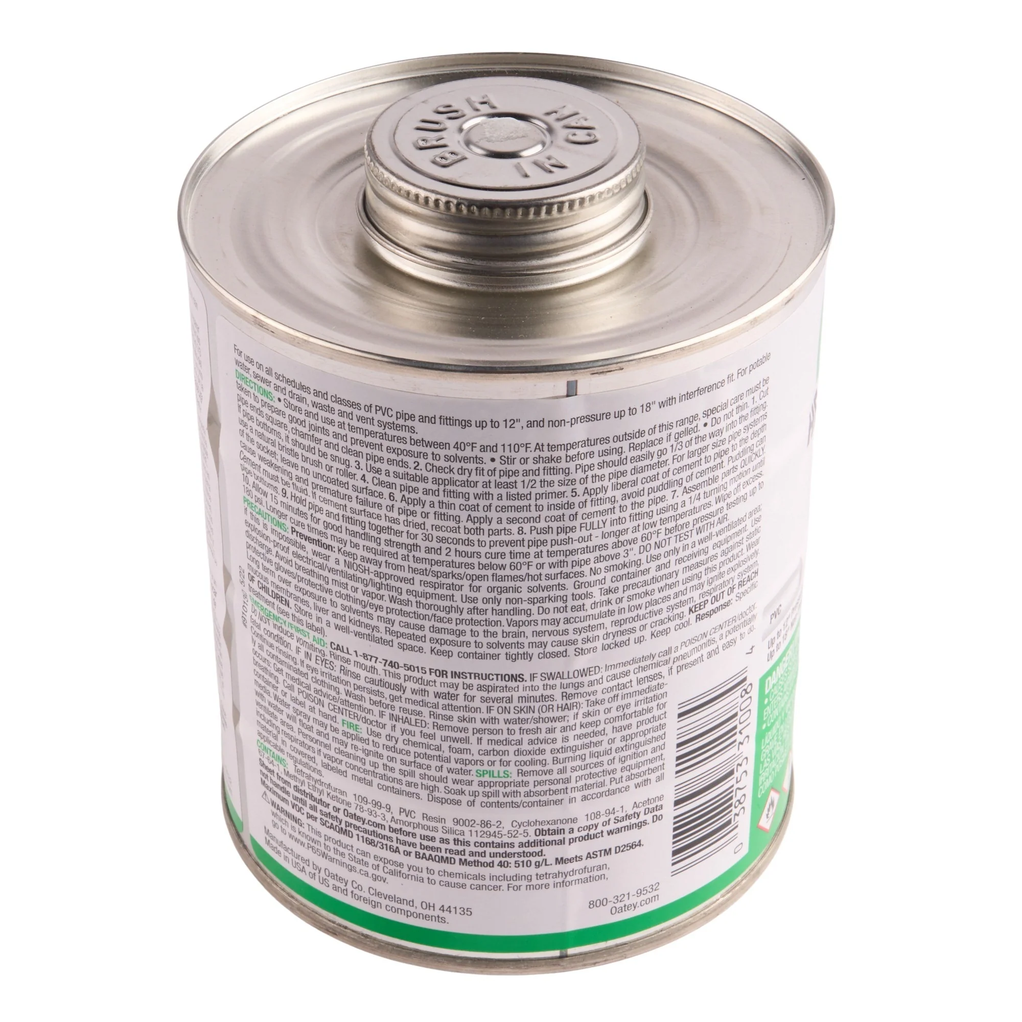 Oateyweld Heavy Duty Solvent Cement (Clear) - Image 3