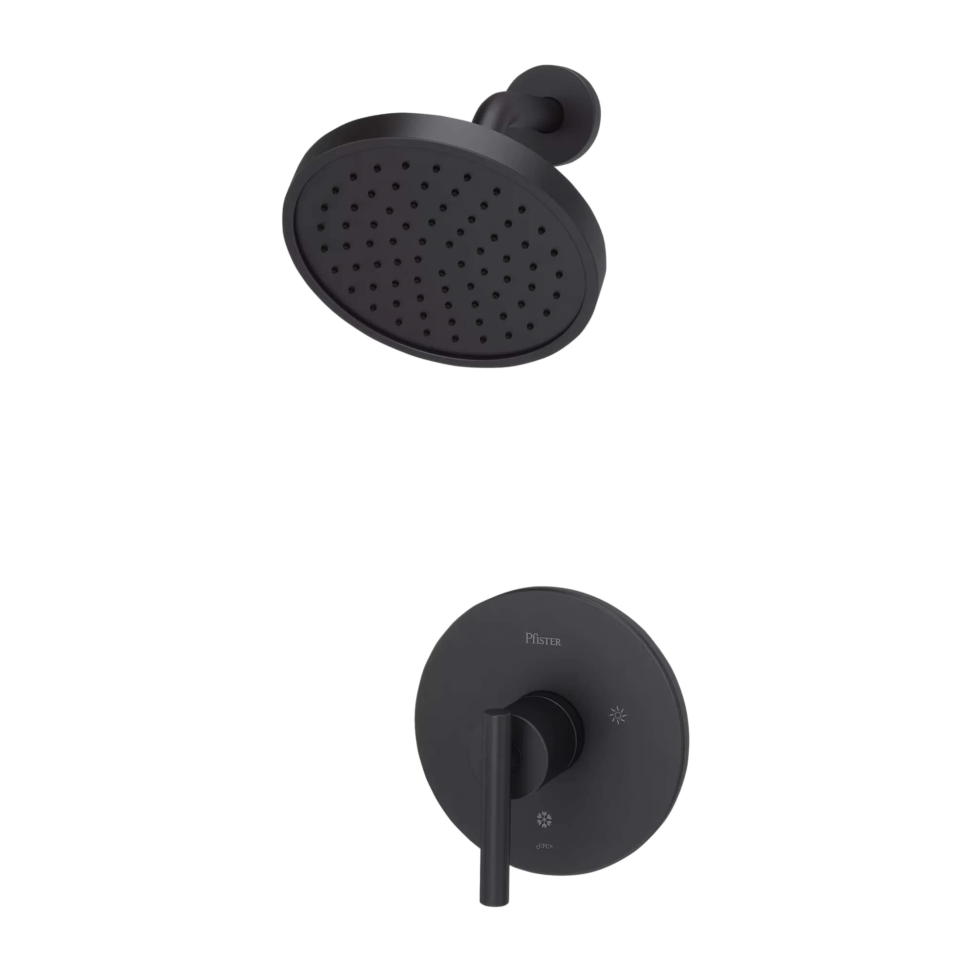 Pfister Contempra Pressure Balanced Shower Only Trim Package with 1.8 GPM Single Function Rain Shower Head