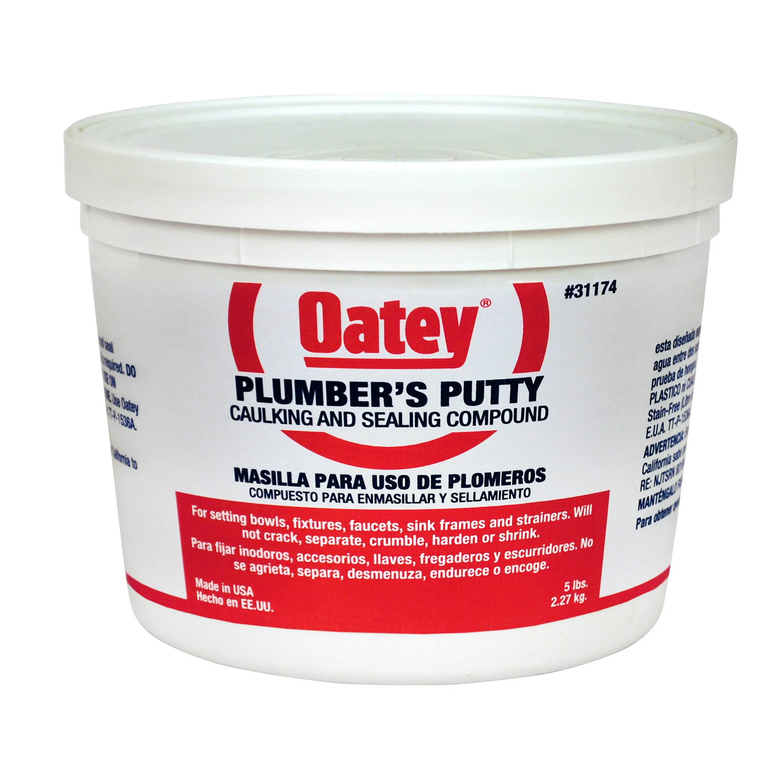 Plumbers Putty, White - Image 2