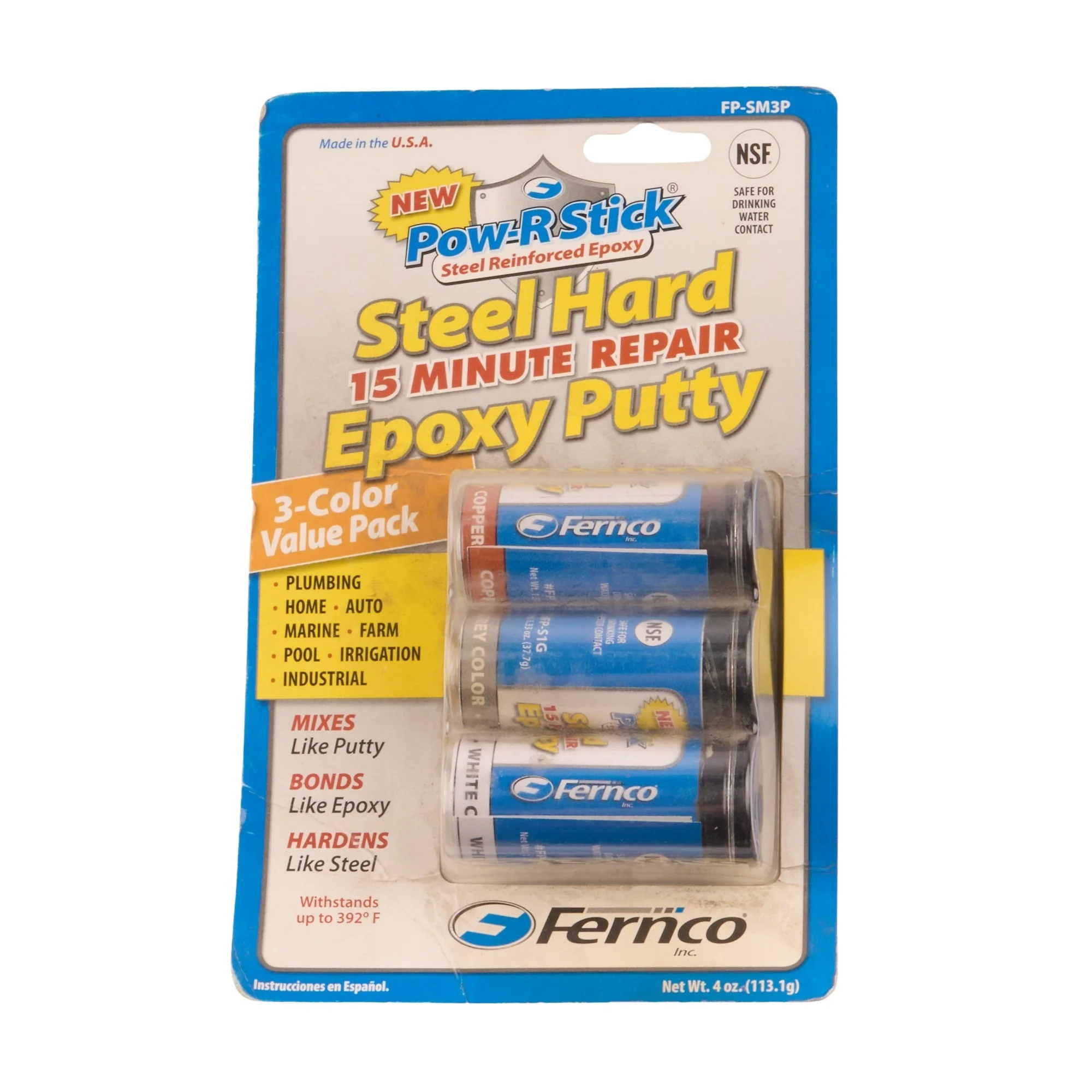 Pow-R Stick Steel Hard Epoxy Putty - Image 3