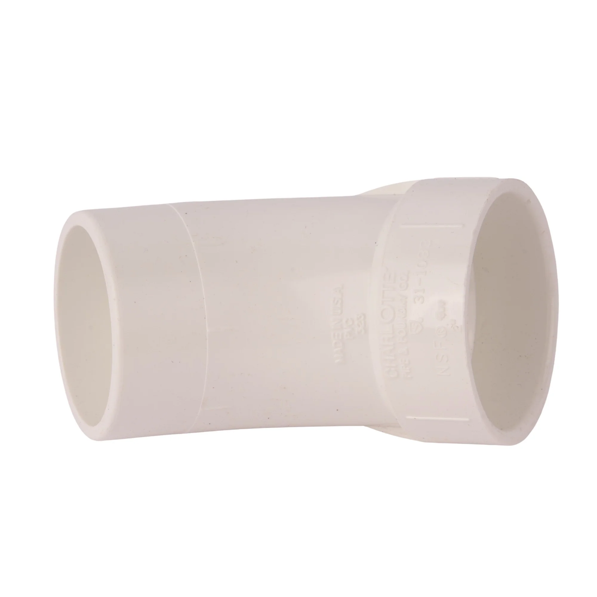 PVC DWV 45° Street Elbow (Socket x Spigot) - Image 6