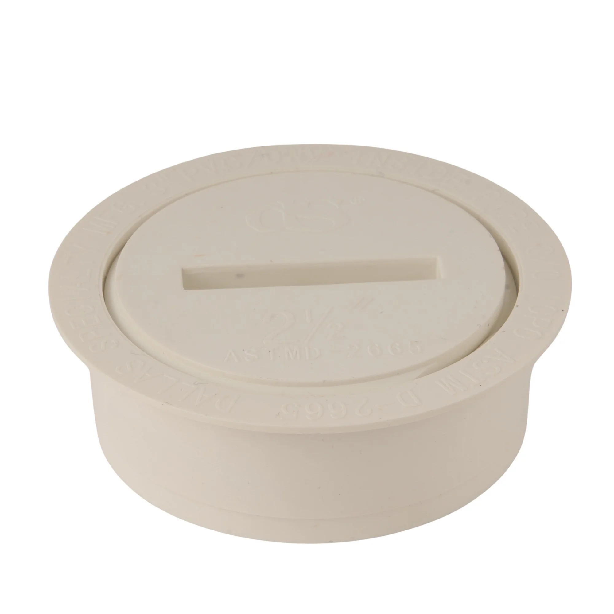 PVC DWV Cleanout Adaptor w/1-1/2" Plug (Spigot x FIP) - Image 9
