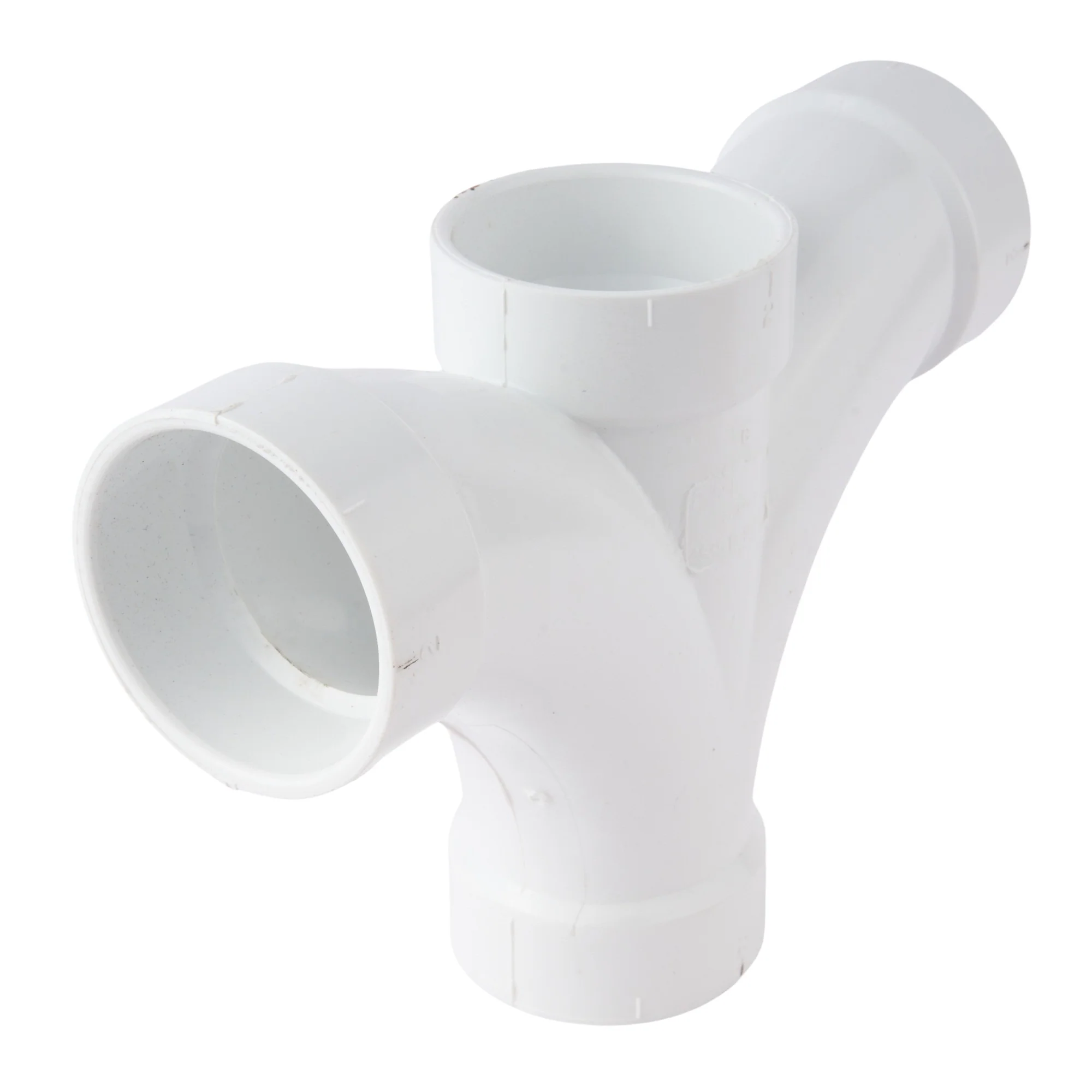 PVC DWV Double Fixture Fitting - Image 2