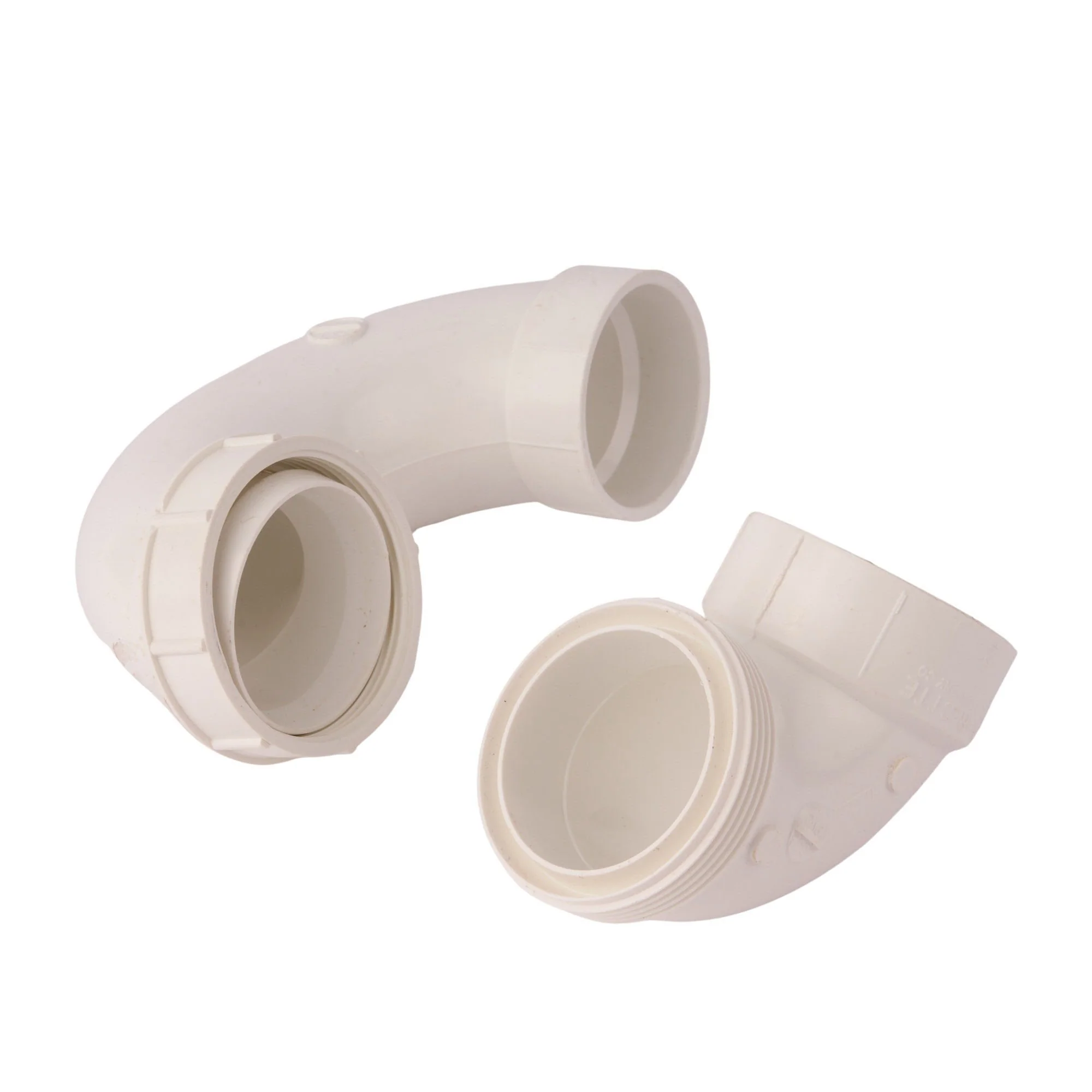 PVC DWV P-Trap w/Union & Plastic Nut - Image 3