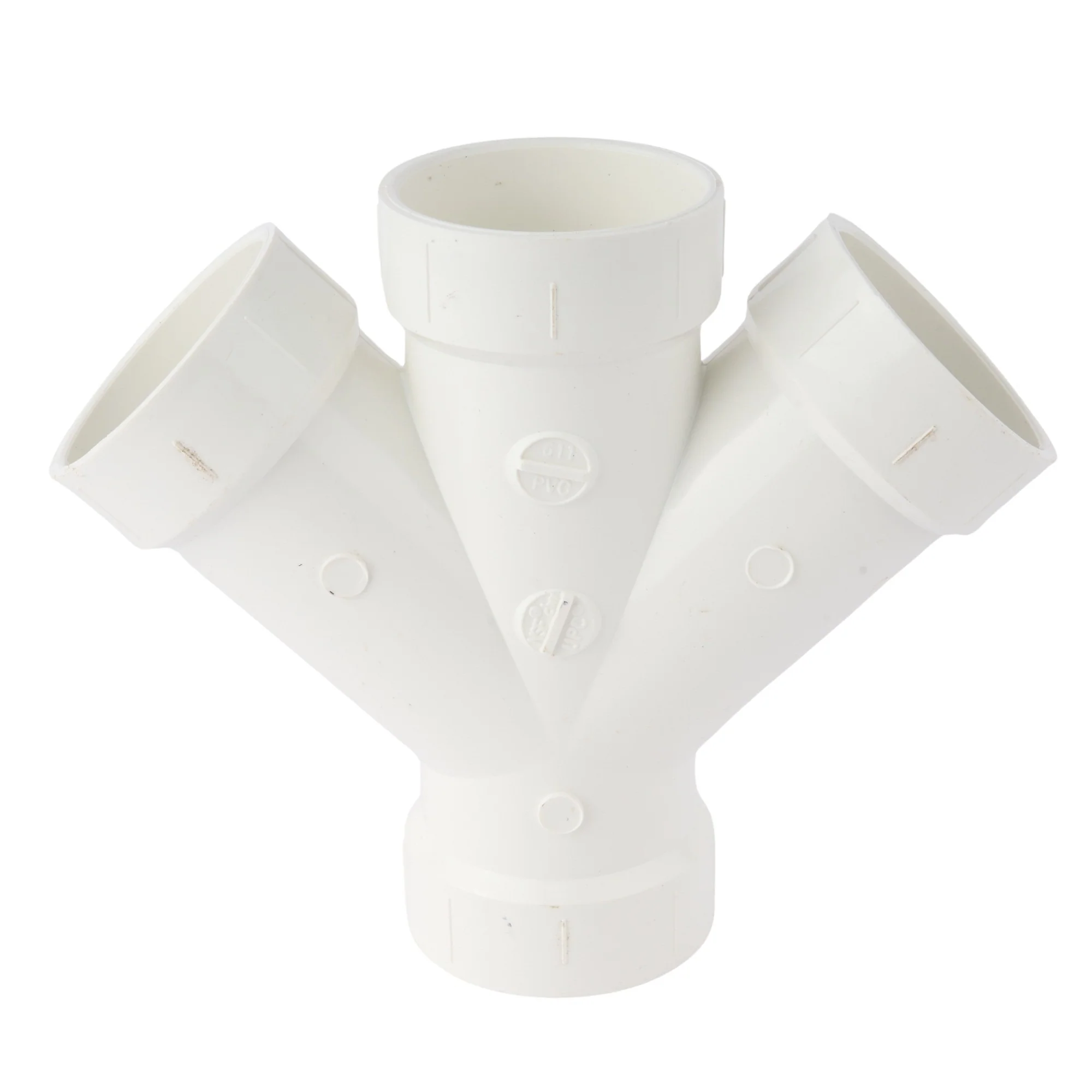 PVC DWV Reducing Double Wye - Image 12