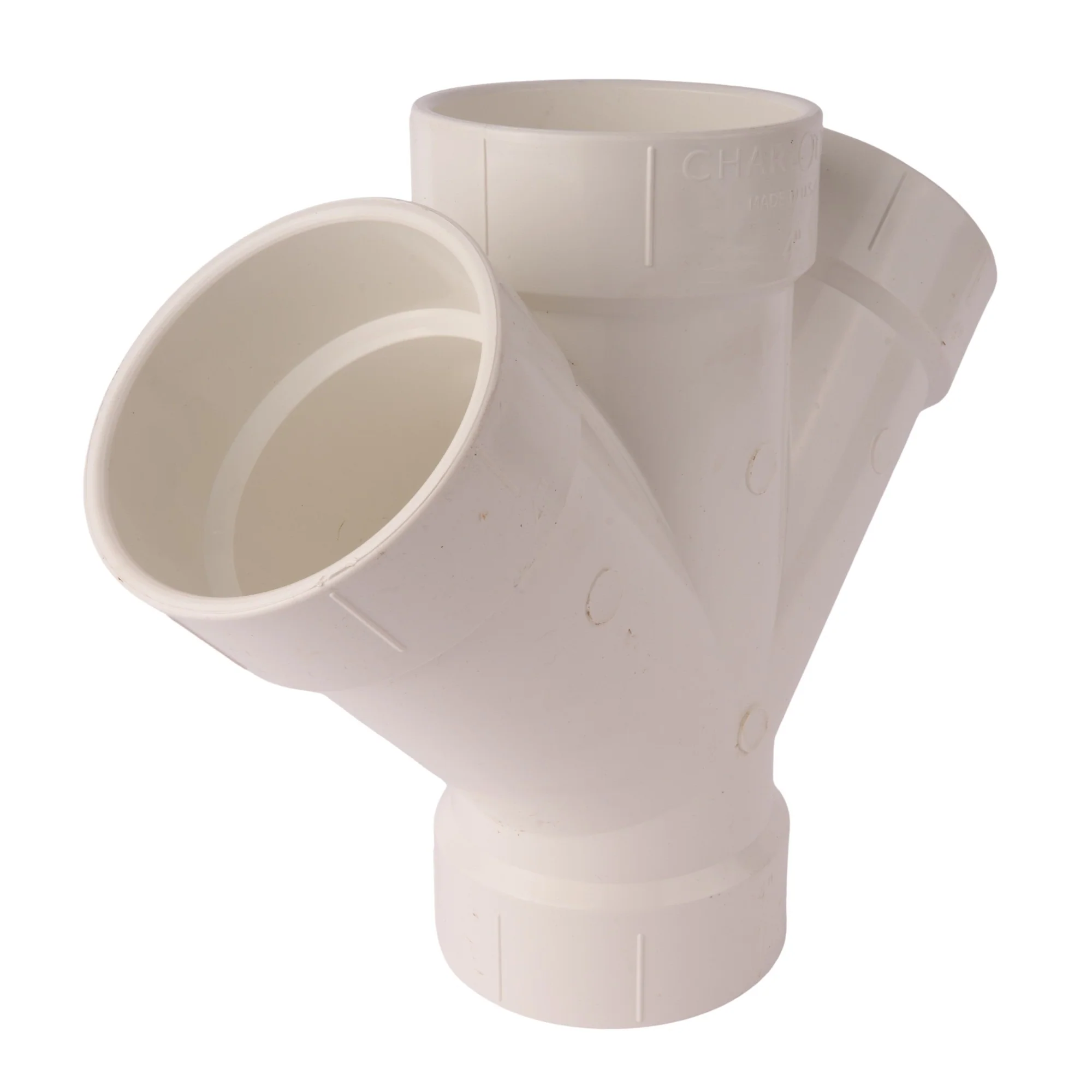 PVC DWV Reducing Double Wye - Image 7