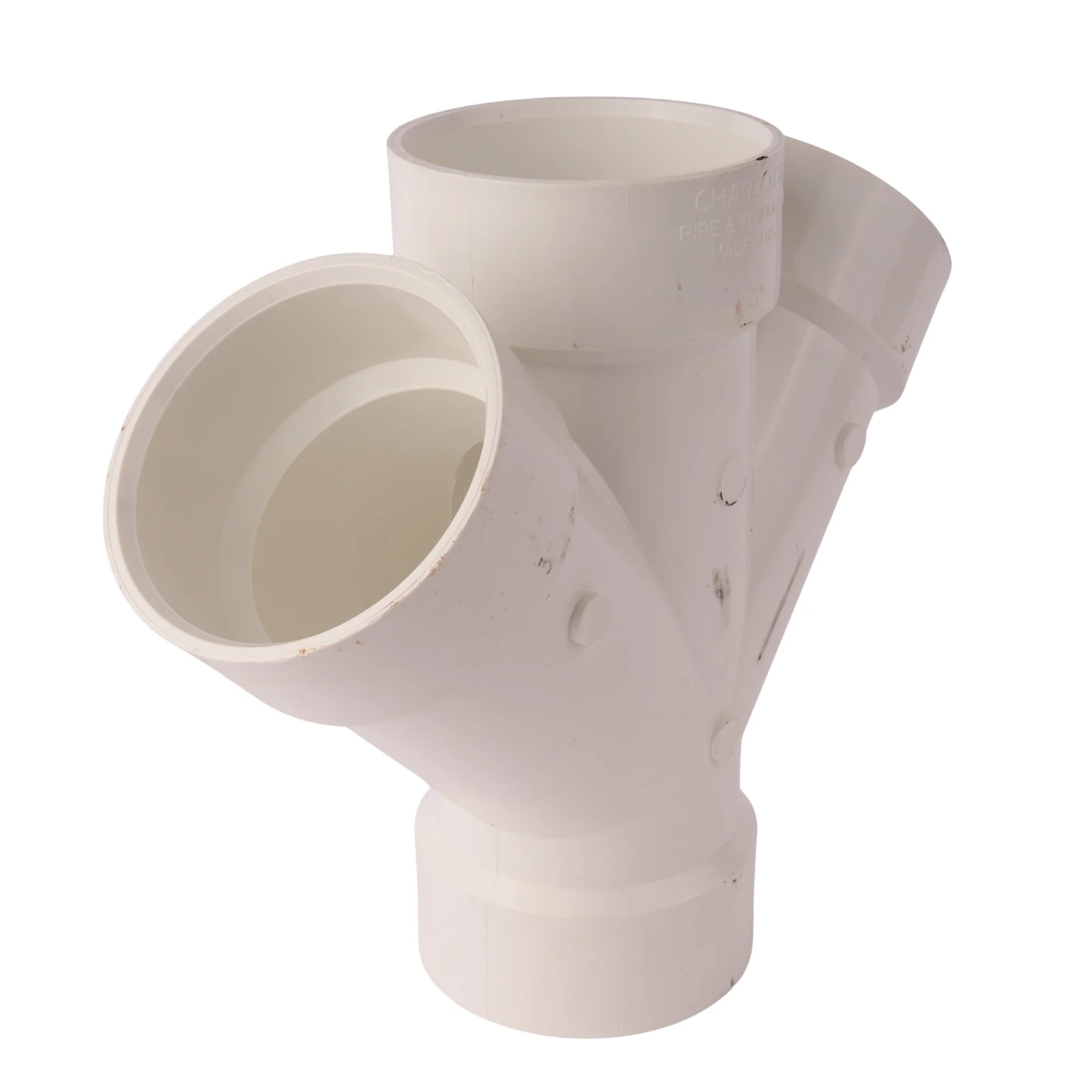 PVC DWV Reducing Double Wye - Image 8