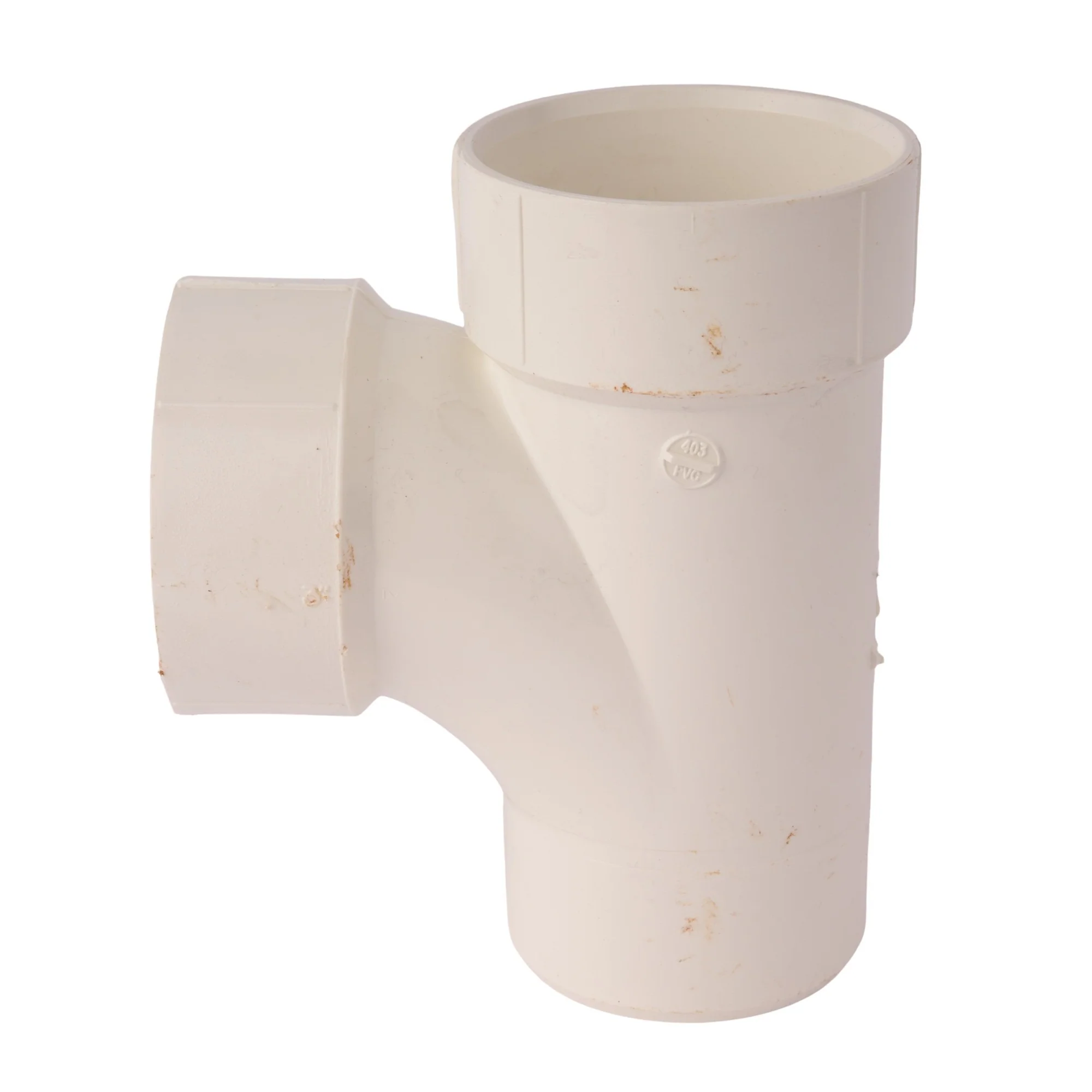PVC DWV Reducing Street Sanitary Tee (Socket x Socket x Spigot) - Image 11